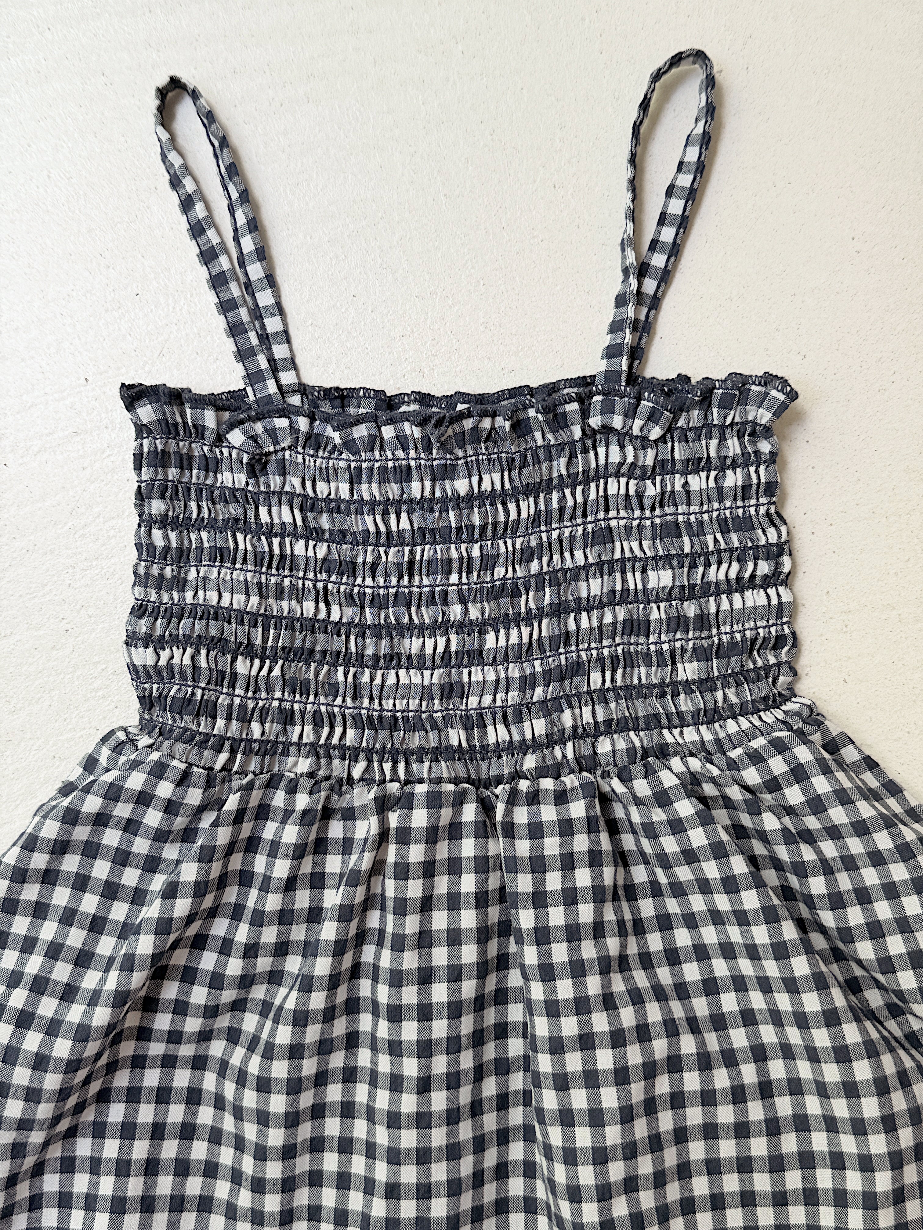 Robe Audrey - vichy bleu
