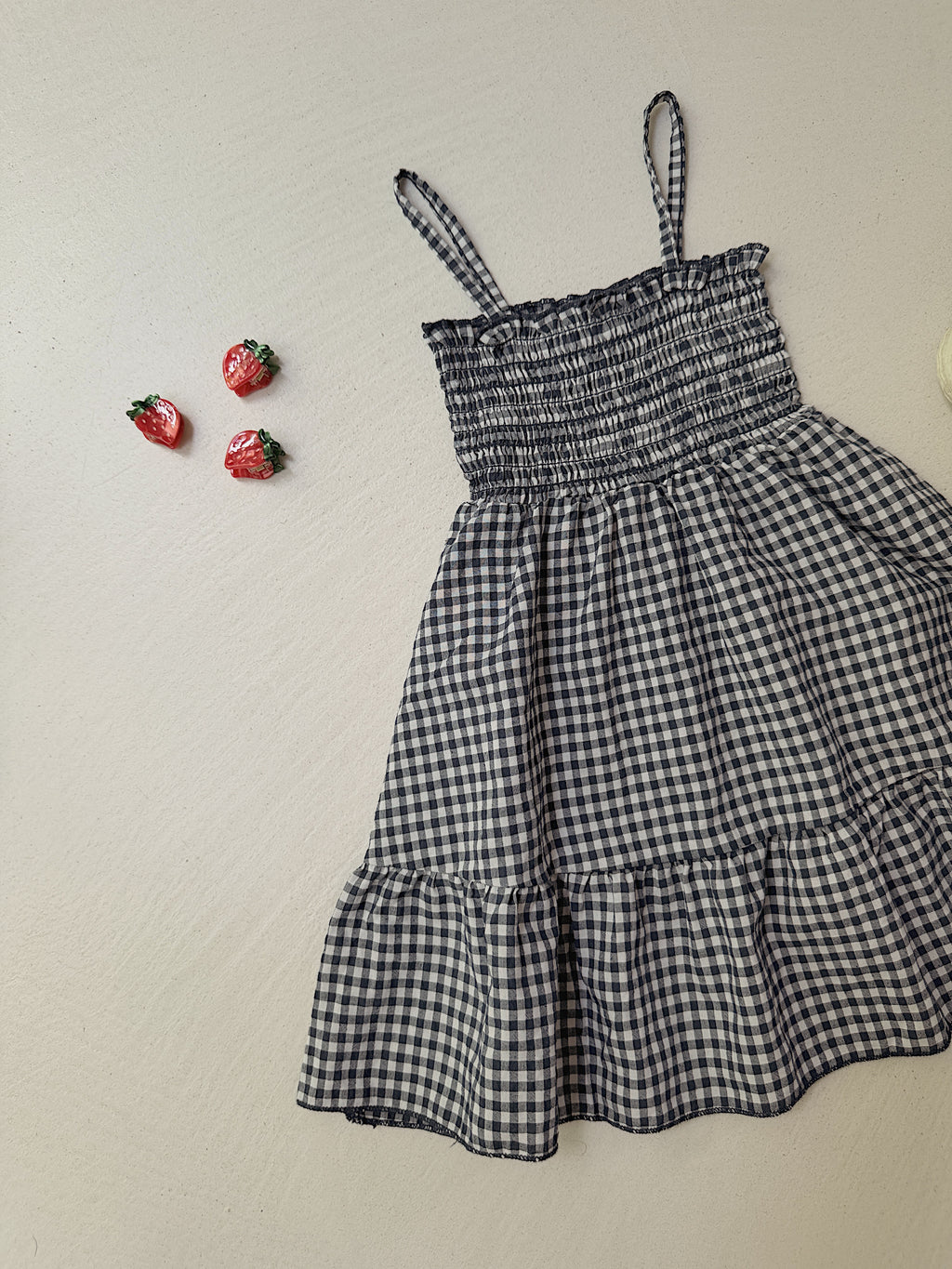 Robe Audrey - vichy bleu
