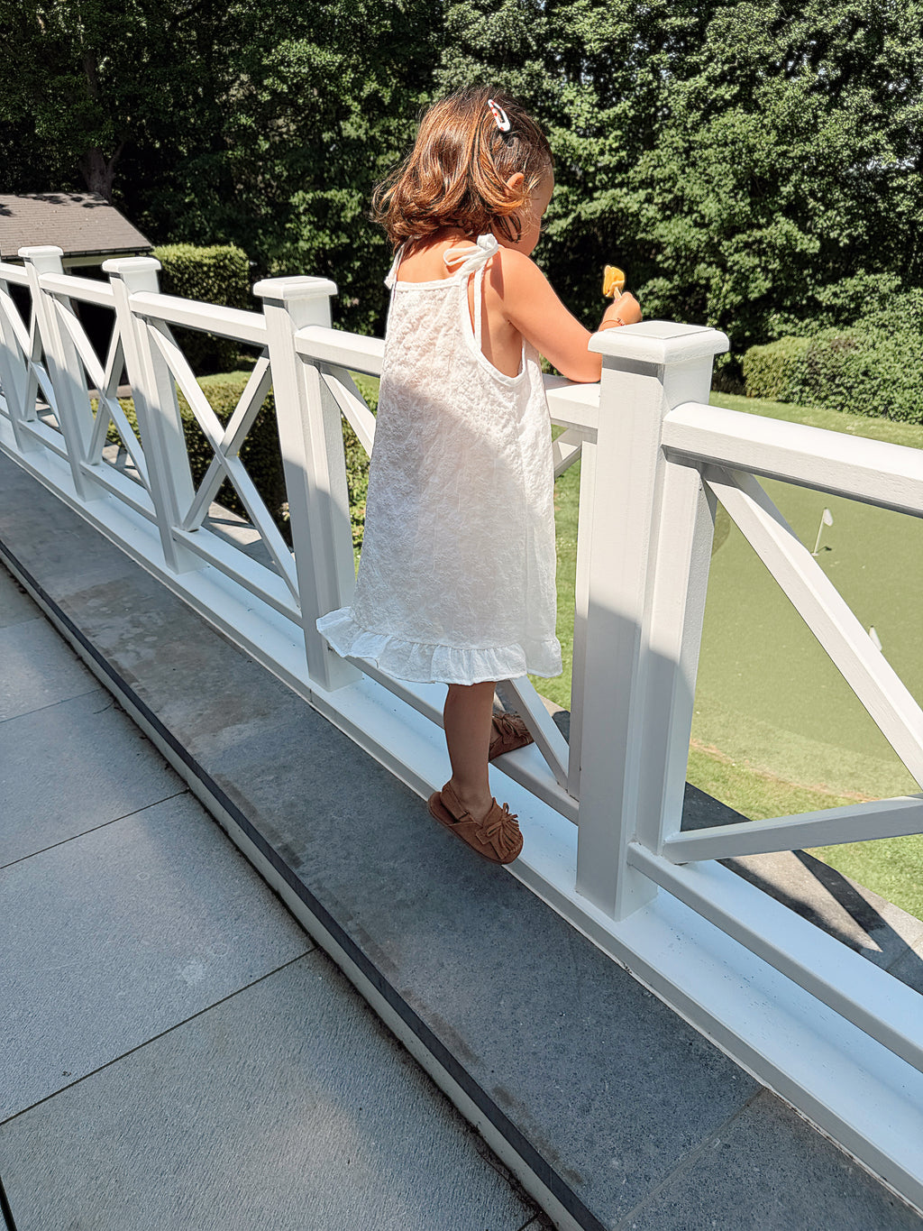 Lola Dress - white
