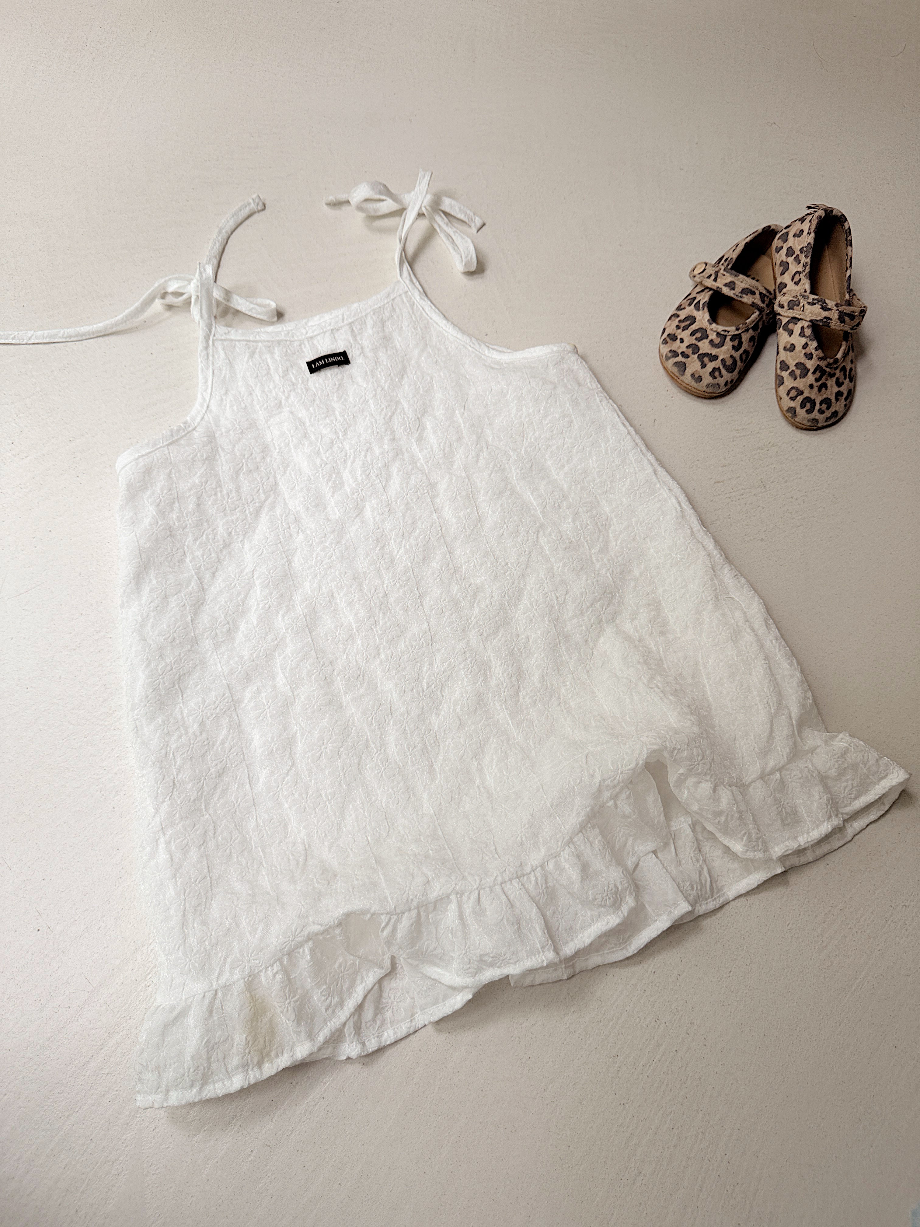 Lola Dress - white