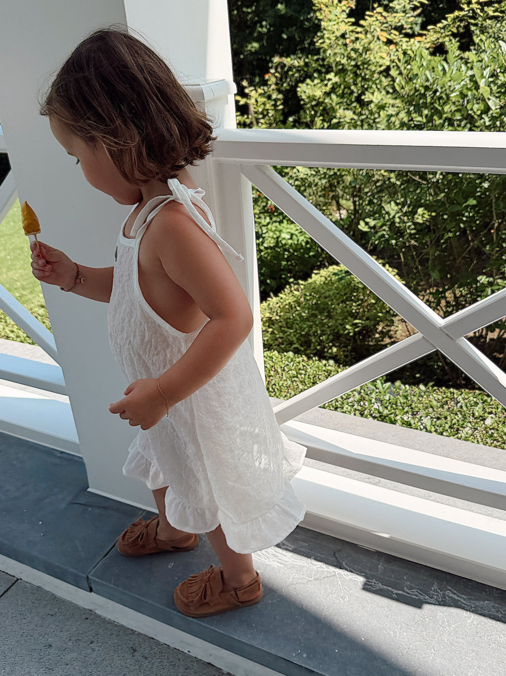 Lola Dress - white