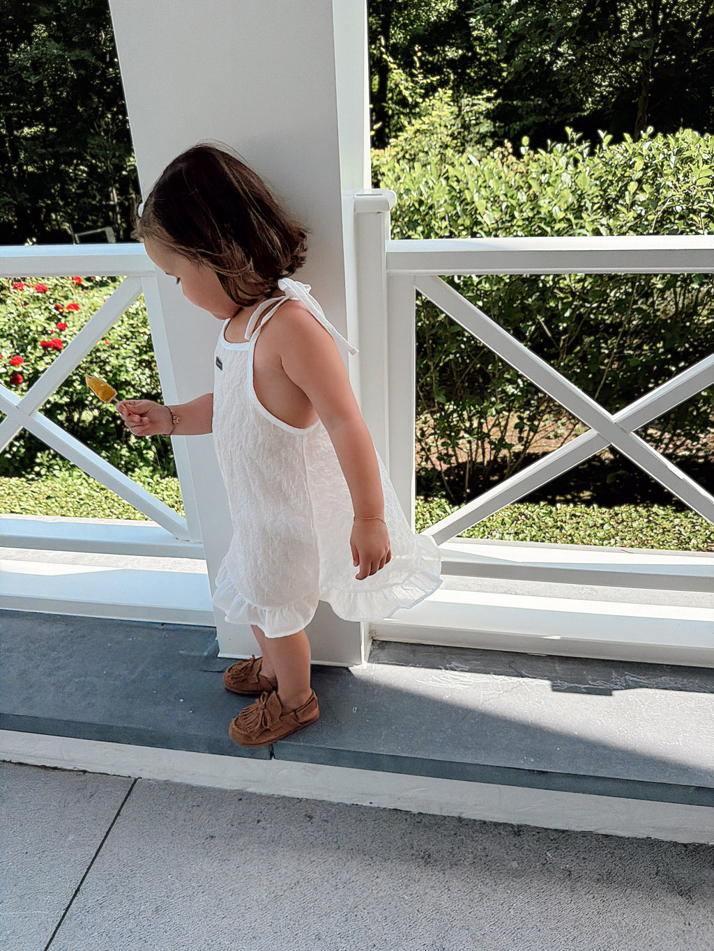 Lola Dress - white