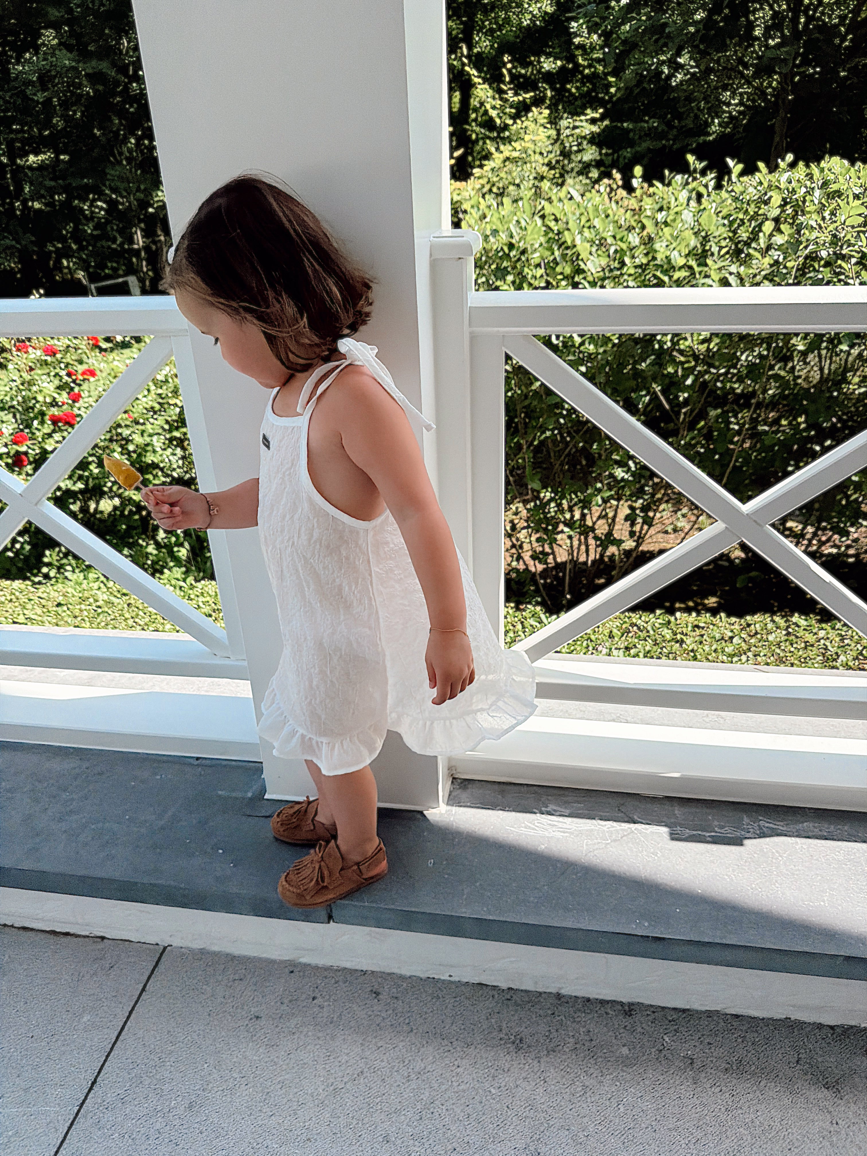 Lola Dress - white