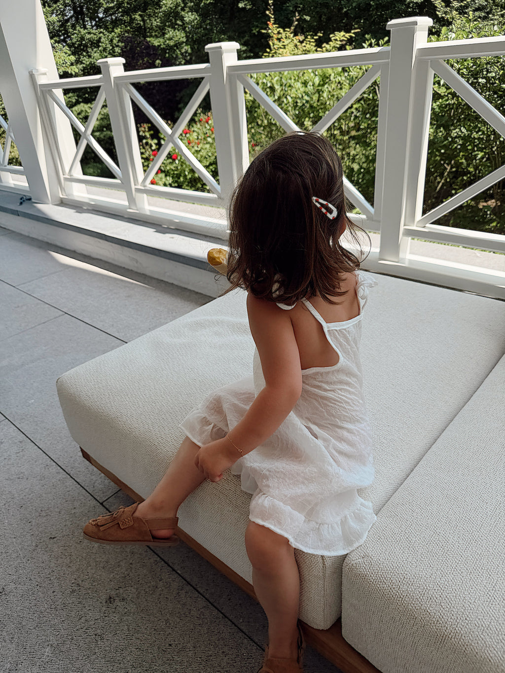 Lola Dress - white