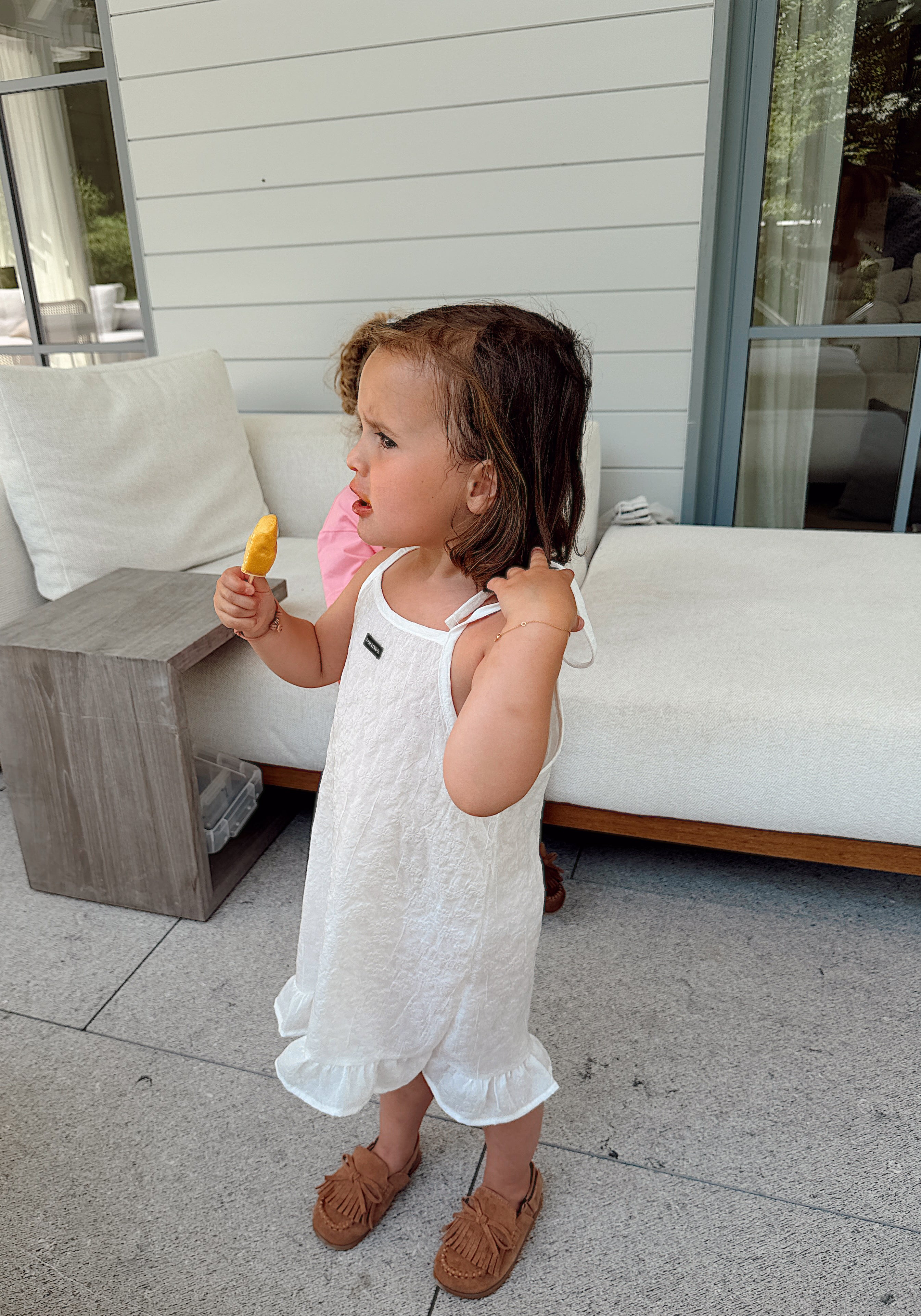 Lola Dress - white