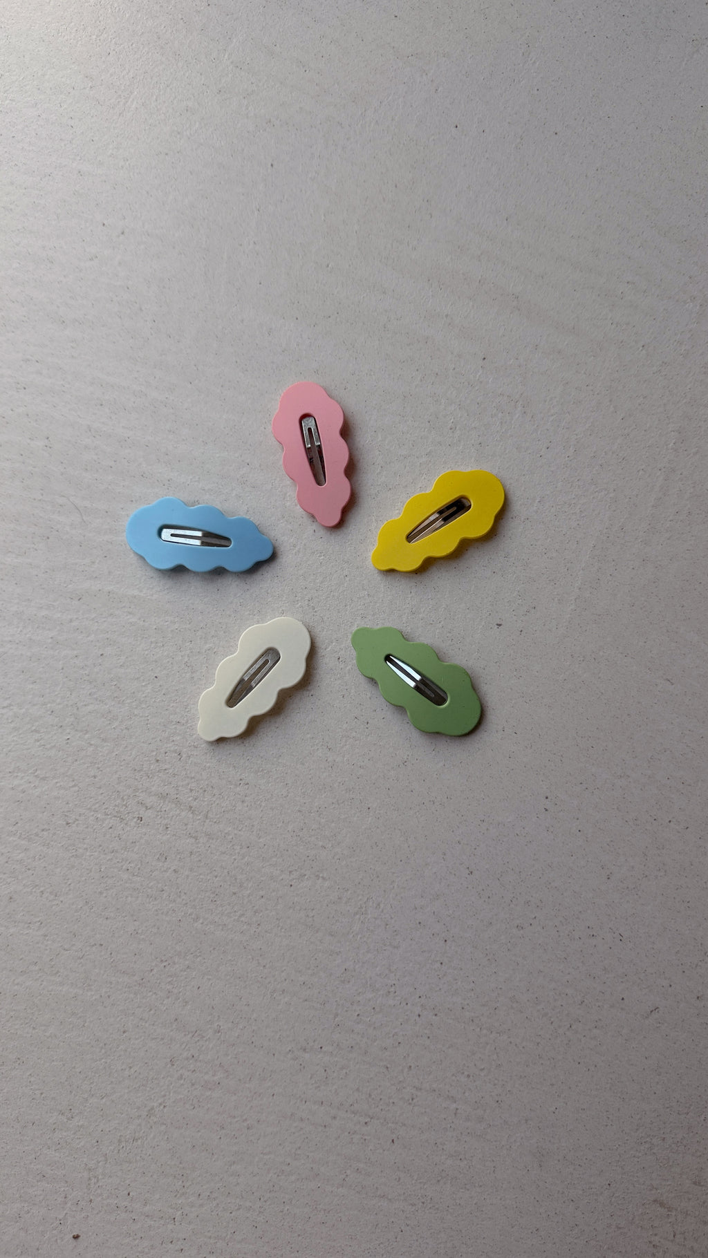 Set de pinces Nuage - multicolor