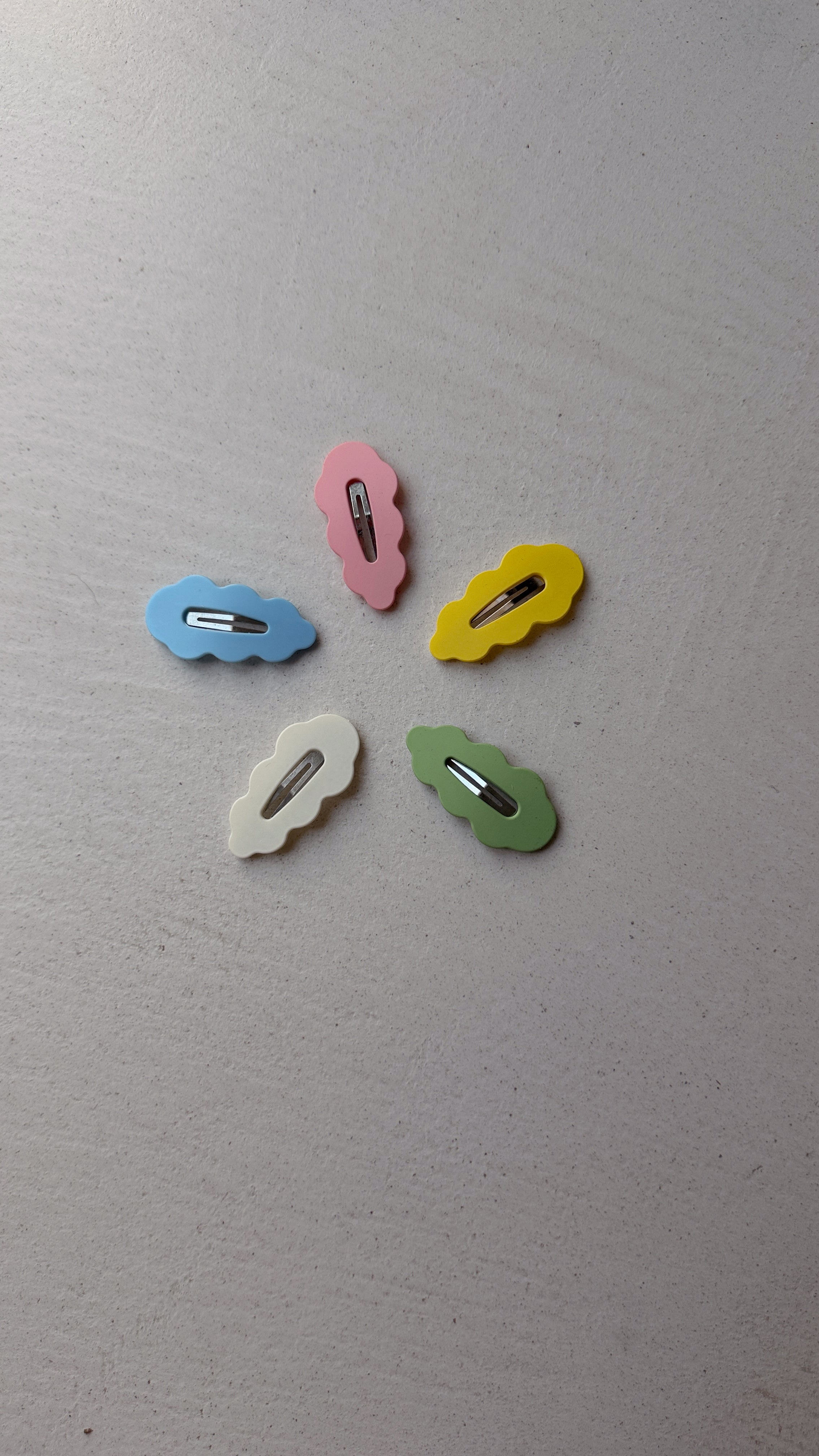 Set de pinces Nuage - multicolor