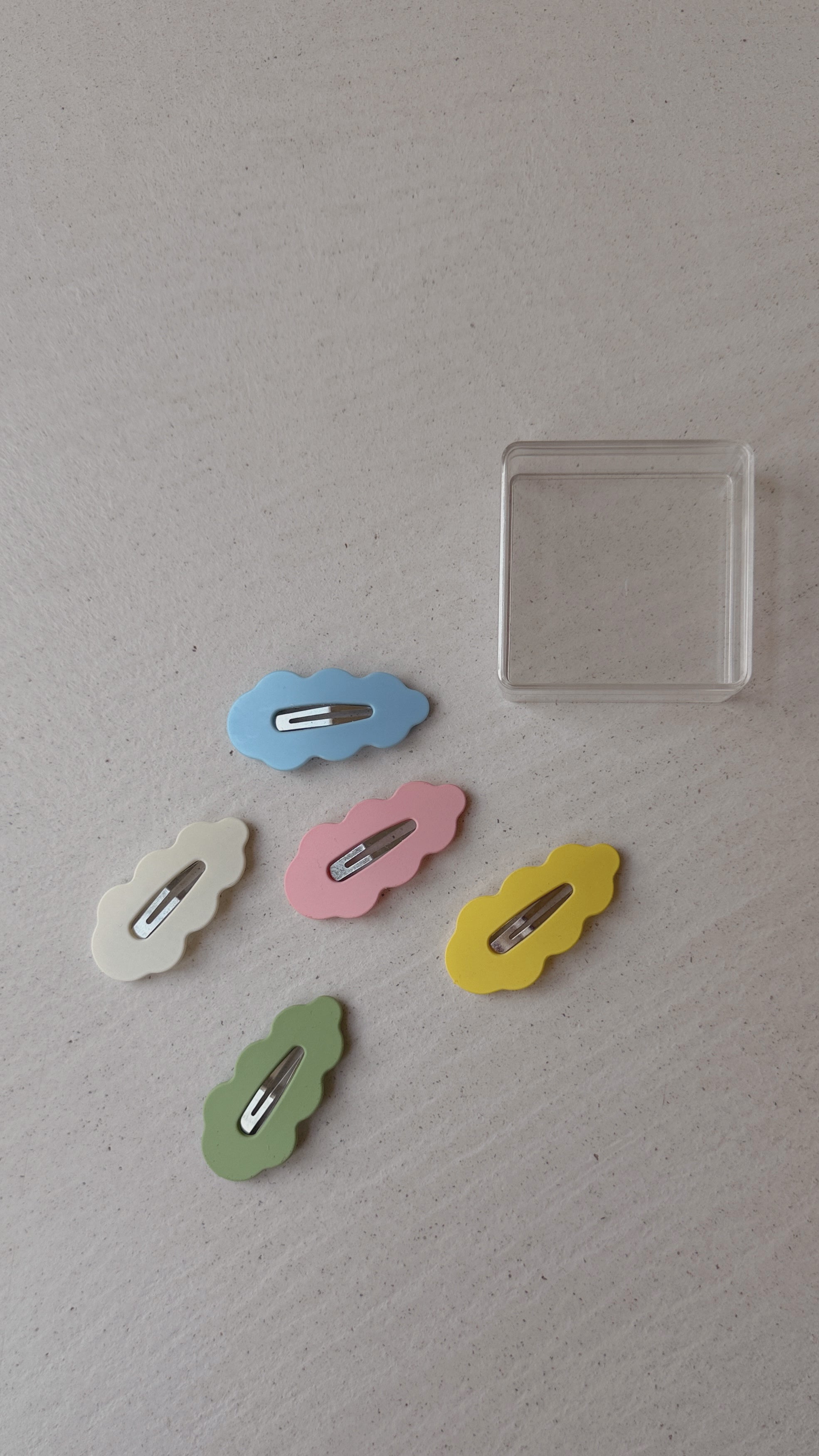 Set de pinces Nuage - multicolor