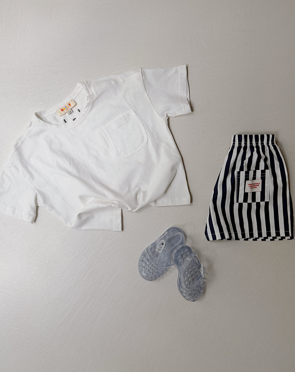 Short Josh - blue with stripes