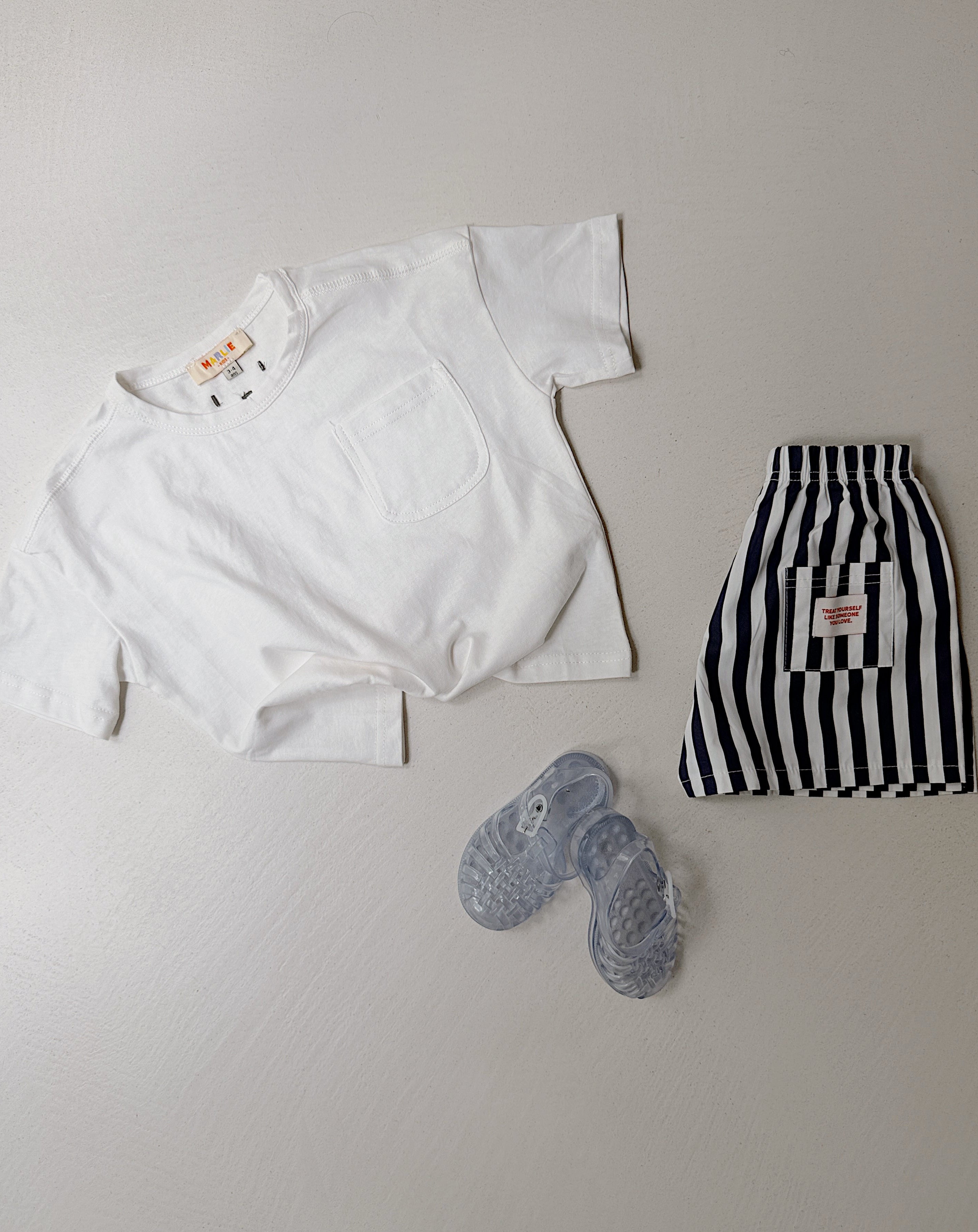 Short Josh - blue with stripes