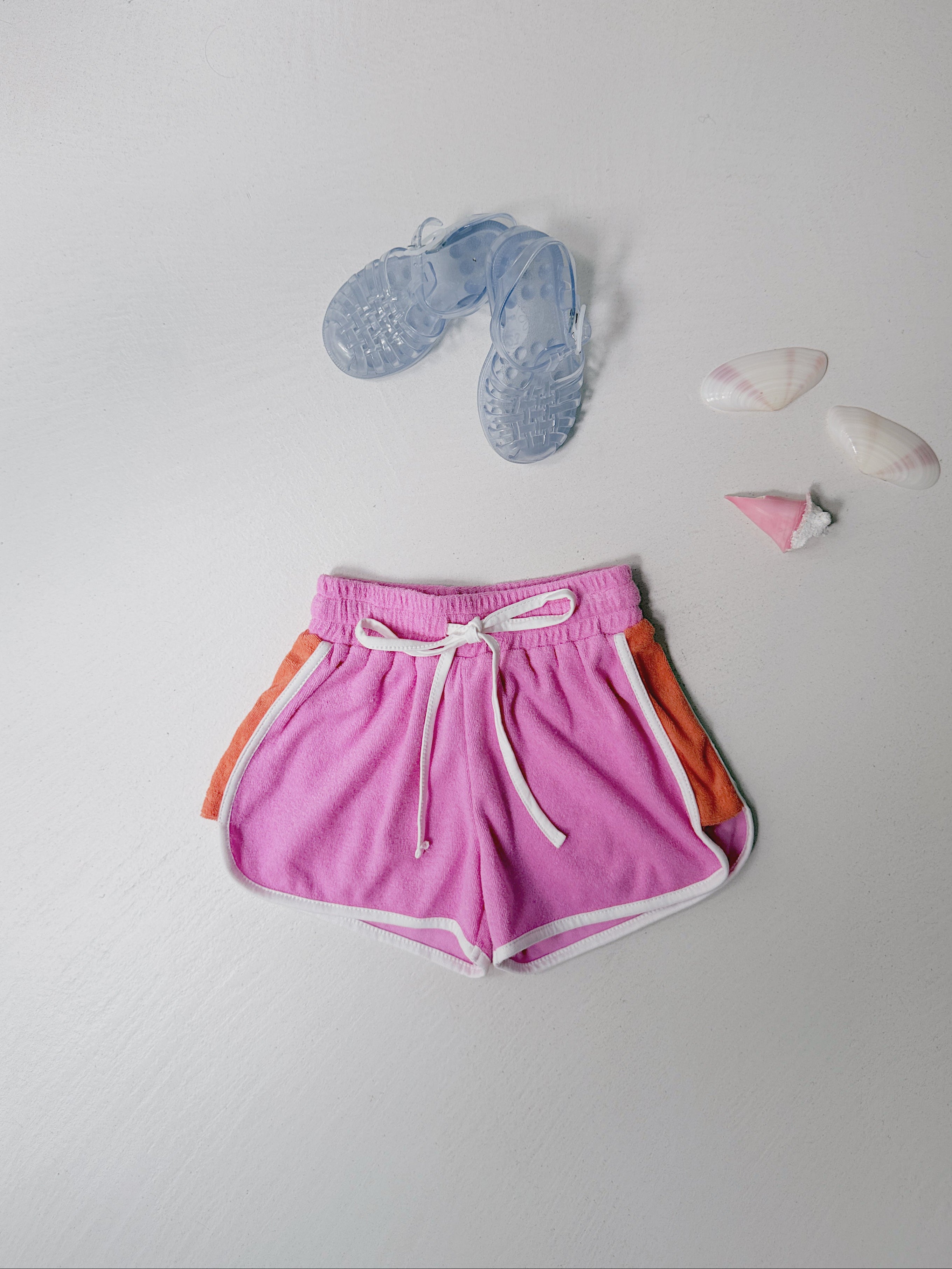 Lyvia shorts - pink and orange