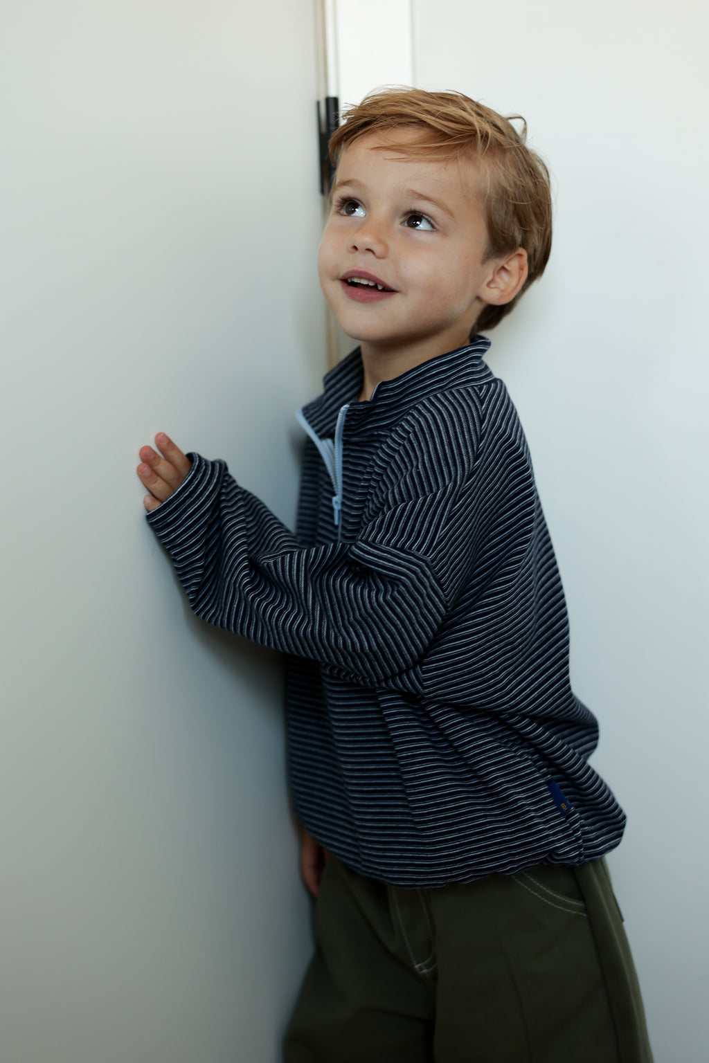 Elian sweatshirt - blue striped