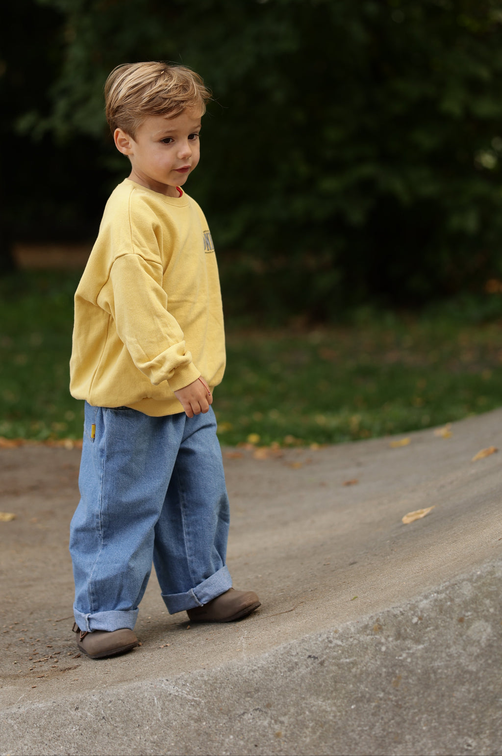 Sweatshirt Nathan - Yellow