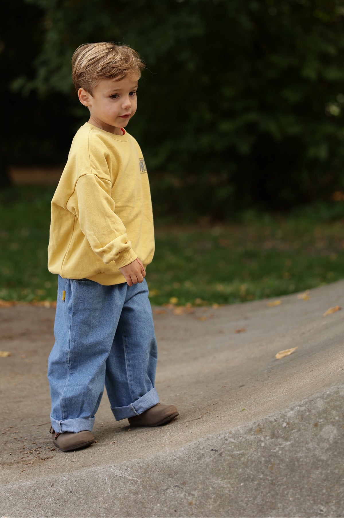 Sweatshirt Nathan - Yellow
