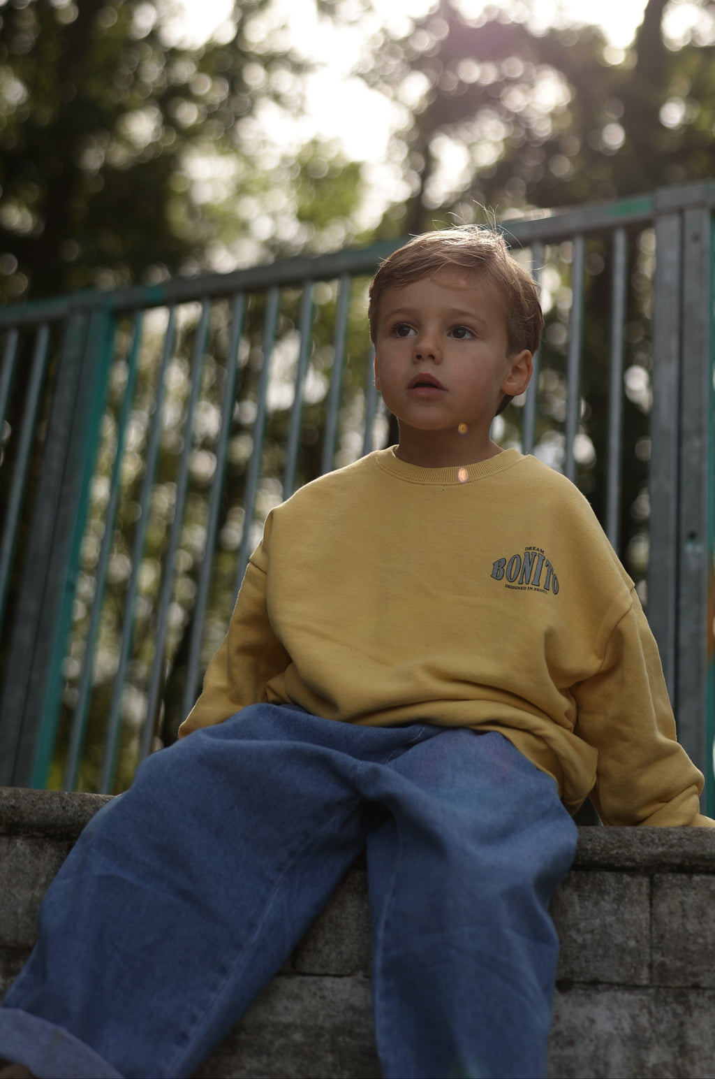 Sweatshirt Nathan - Yellow