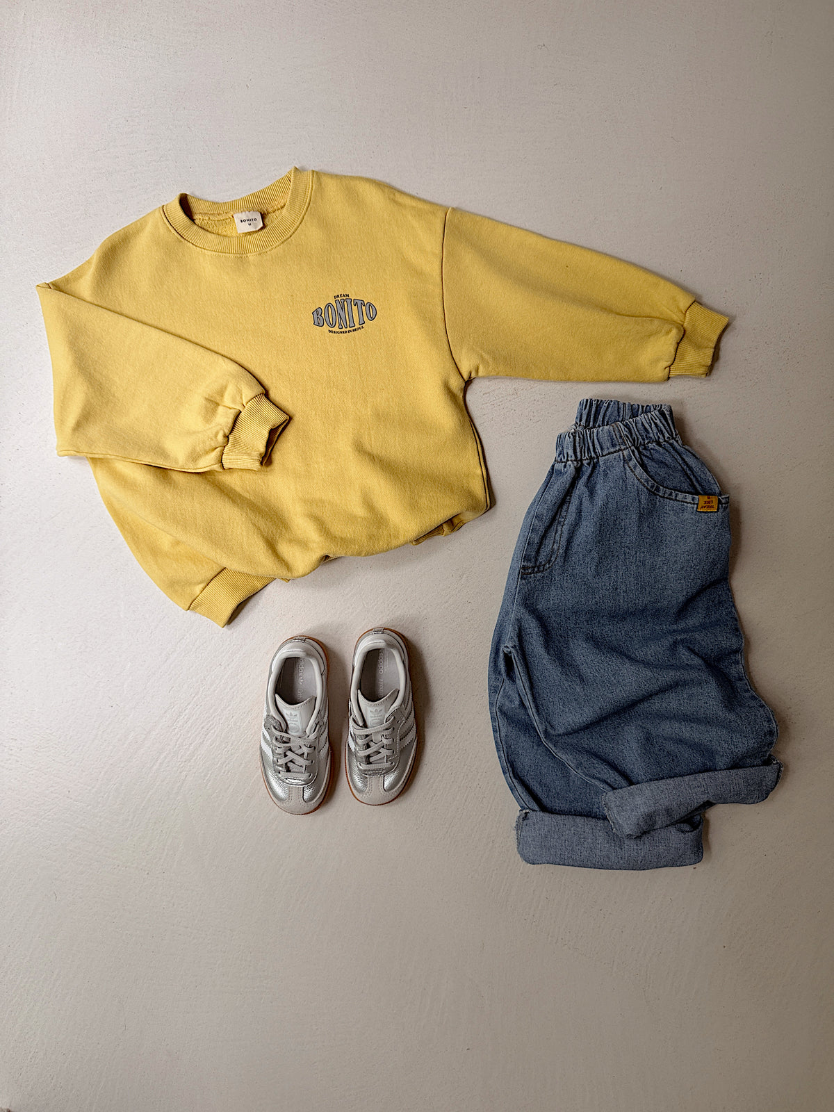 Sweatshirt Nathan - Yellow