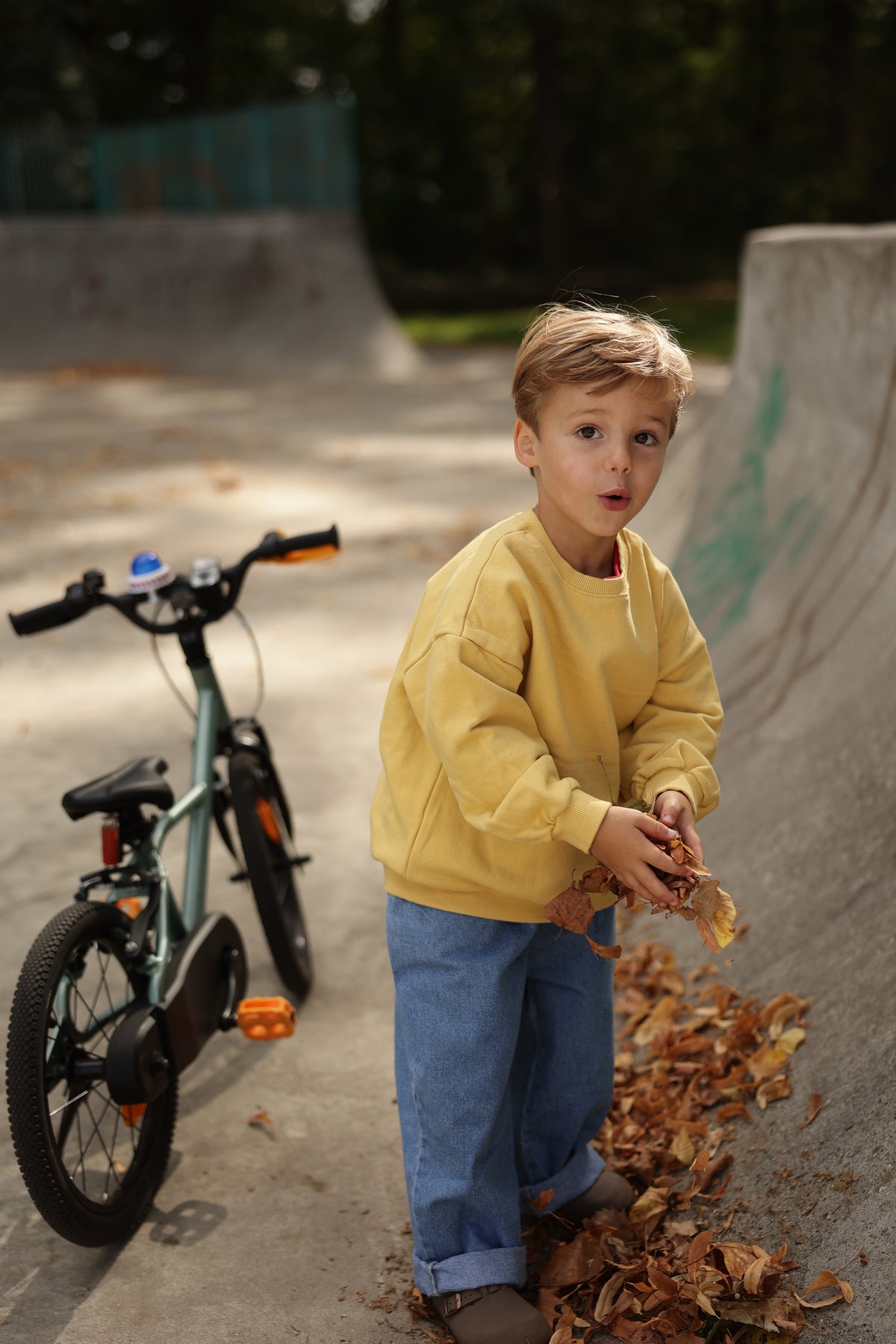 Sweatshirt Nathan - Yellow