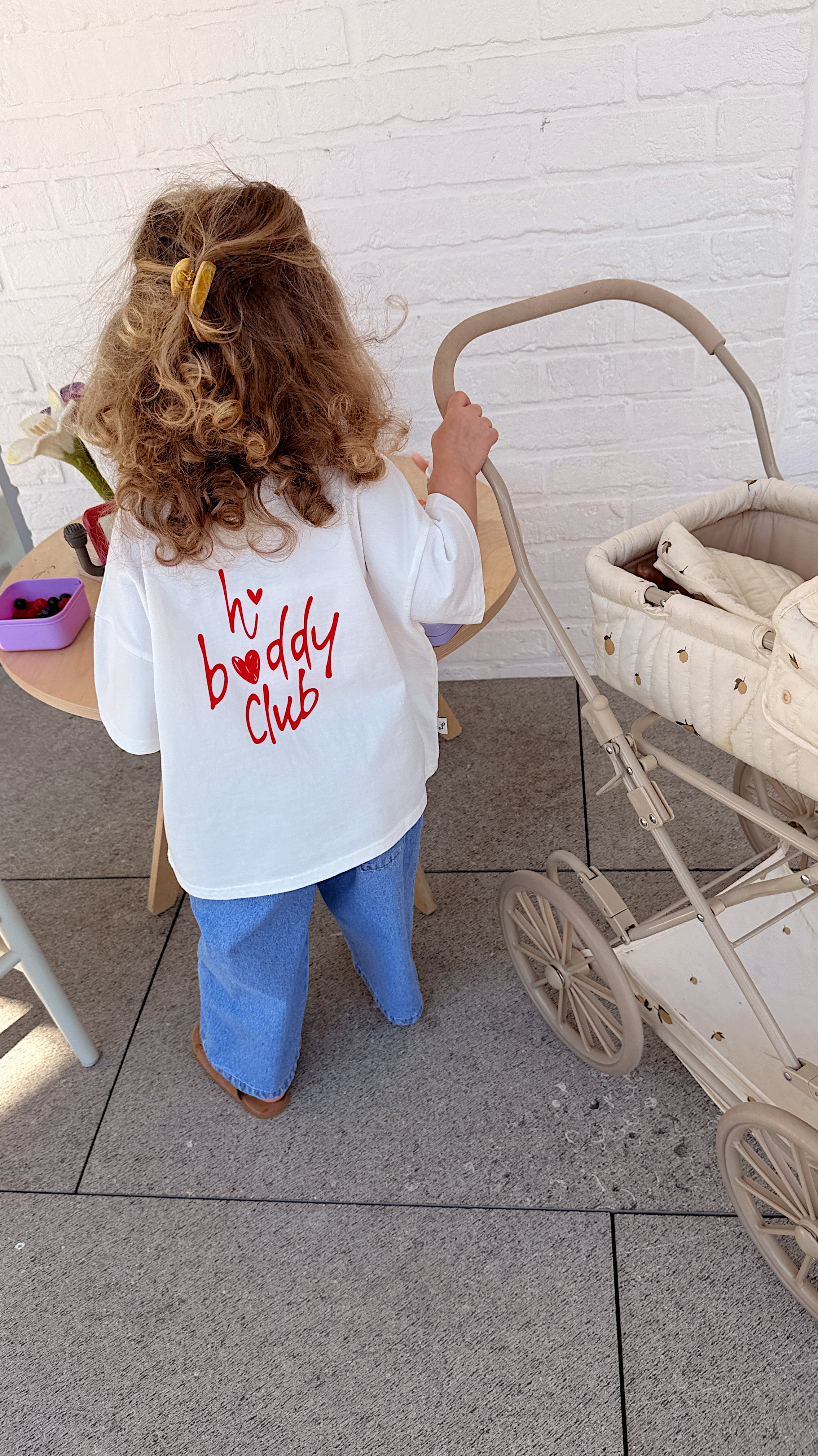 T-shirt Buddy - écru