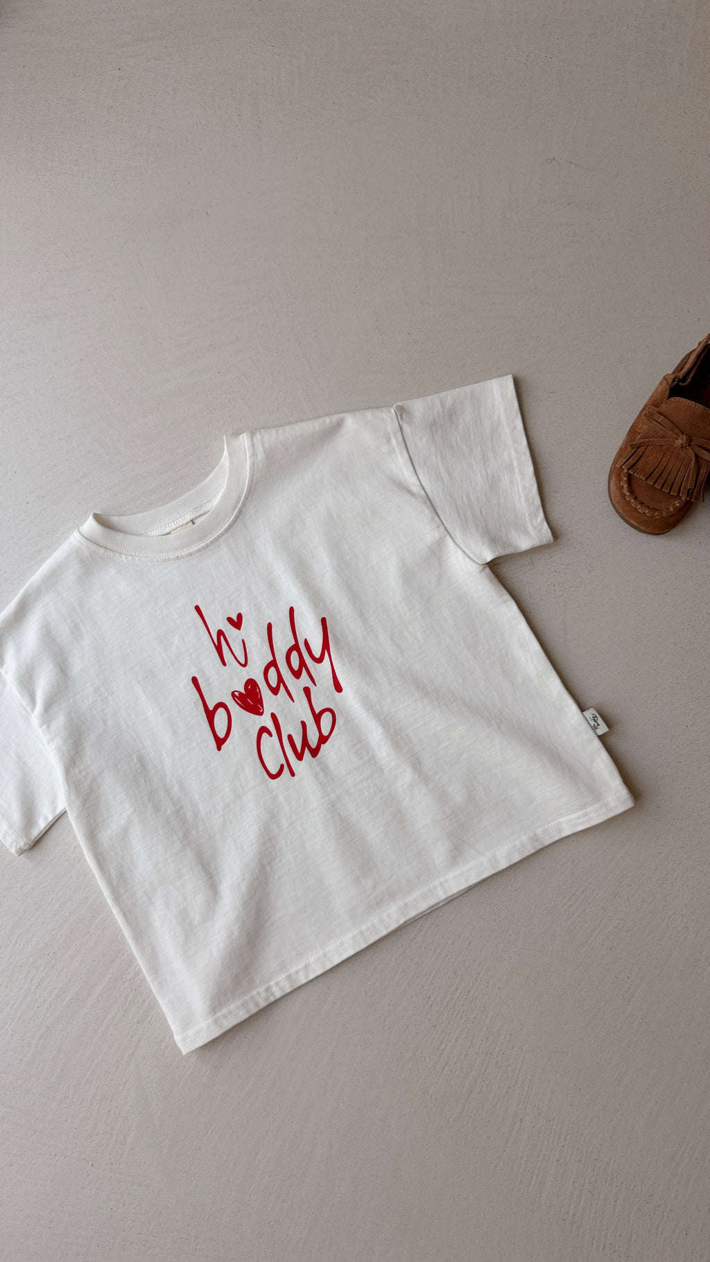 T-shirt Buddy - écru