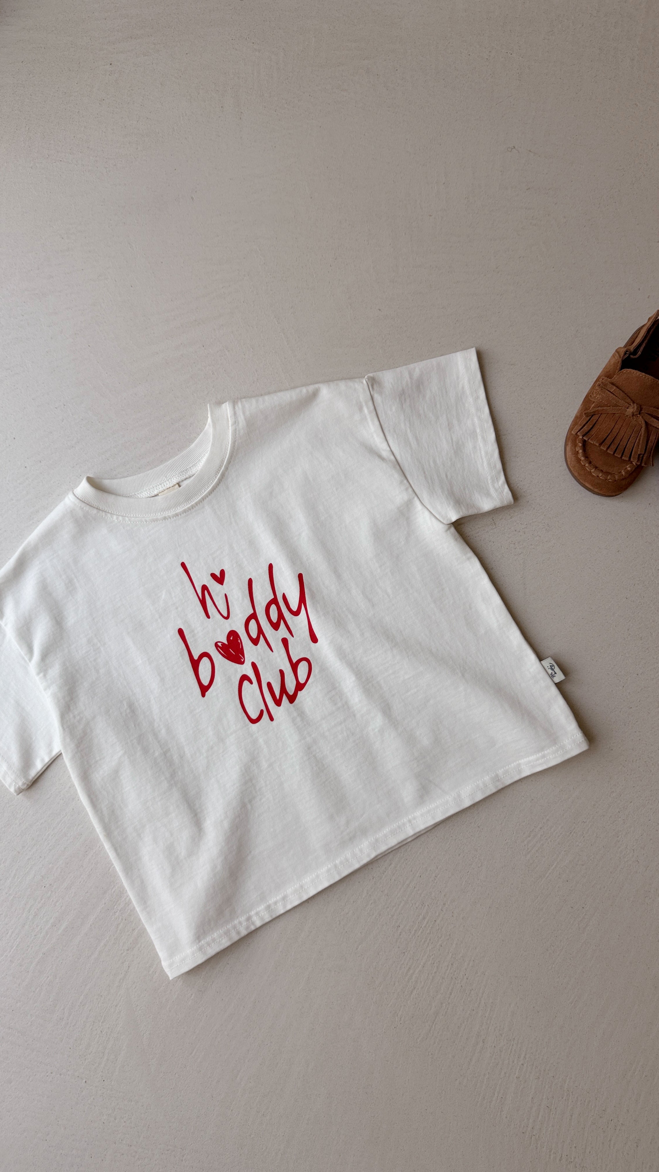 T-shirt Buddy - écru