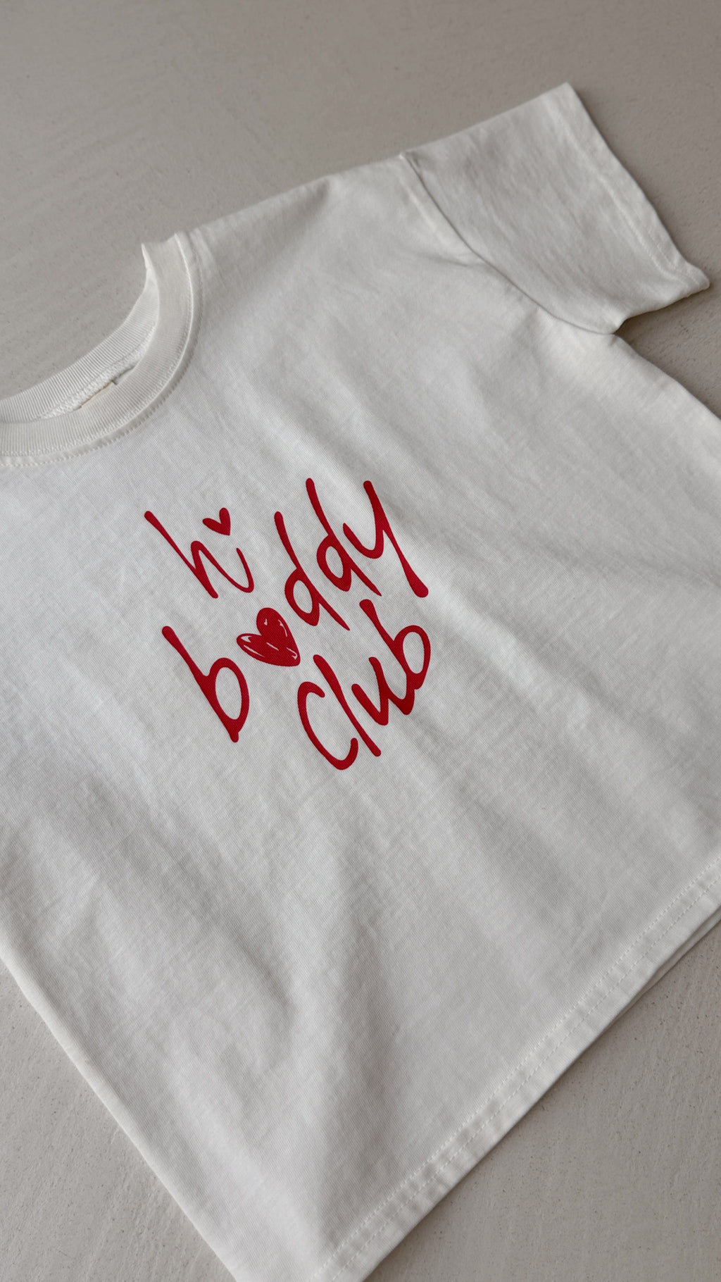T-shirt Buddy - écru