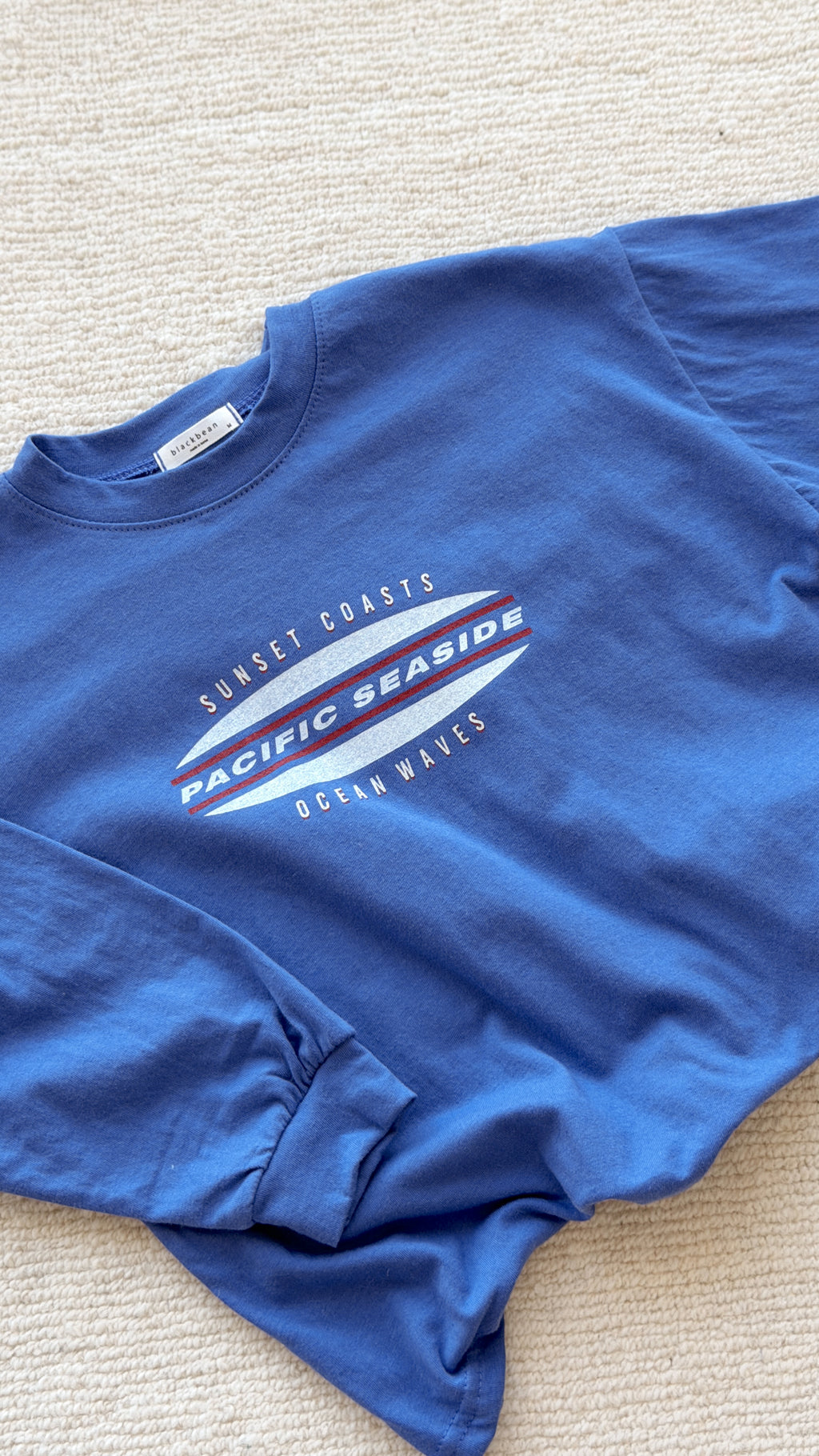 T-shirt Eddie - bleu