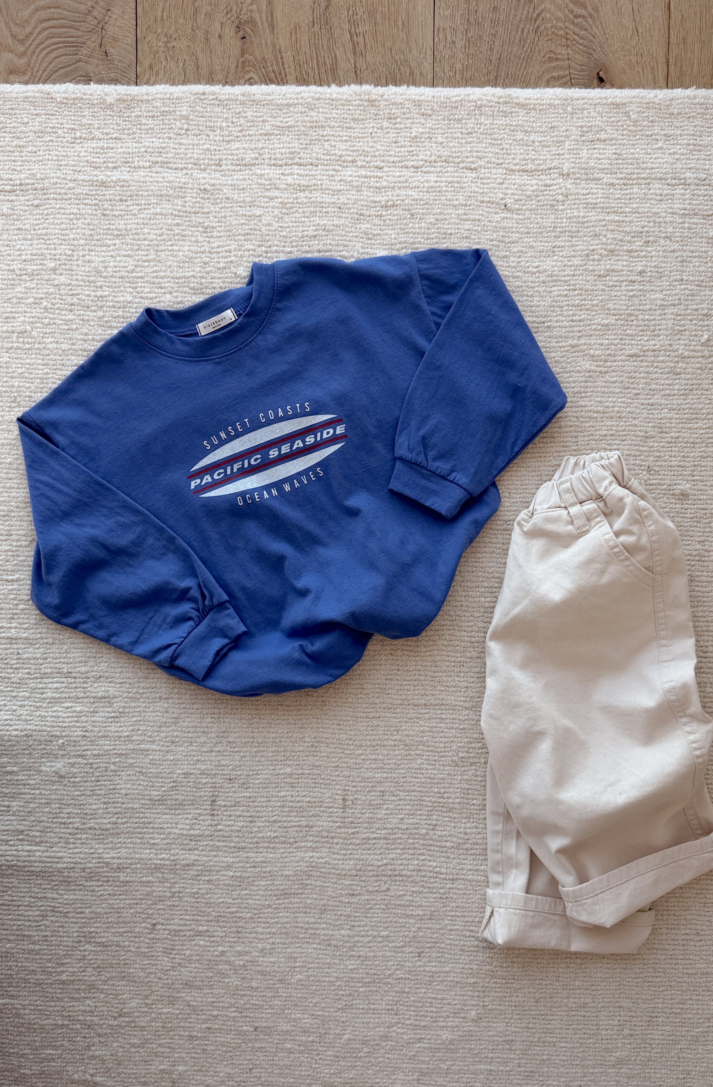 T-shirt Eddie - bleu