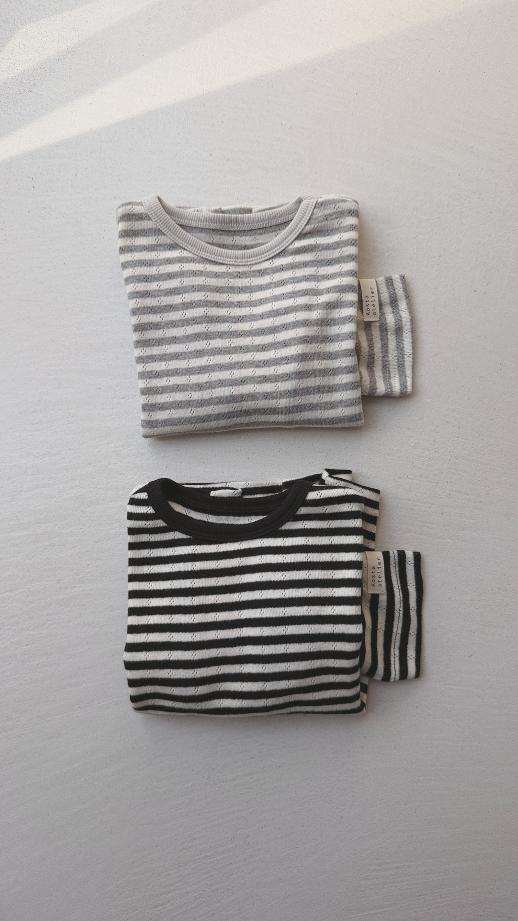 T-shirt Edith - noir et écru