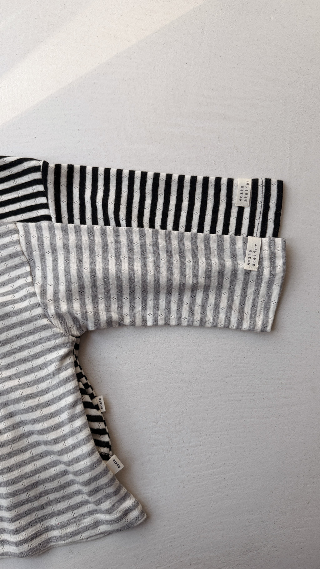 T-shirt Edith - noir et écru