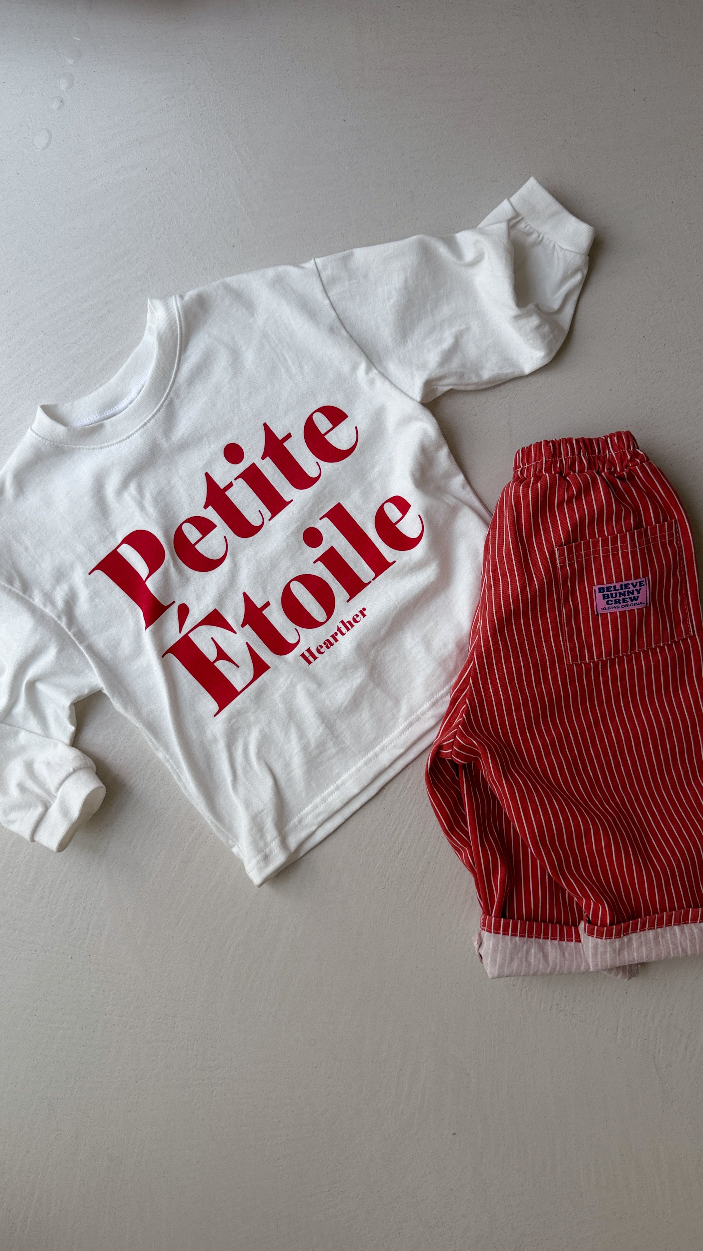 T-shirt Etoile - écru