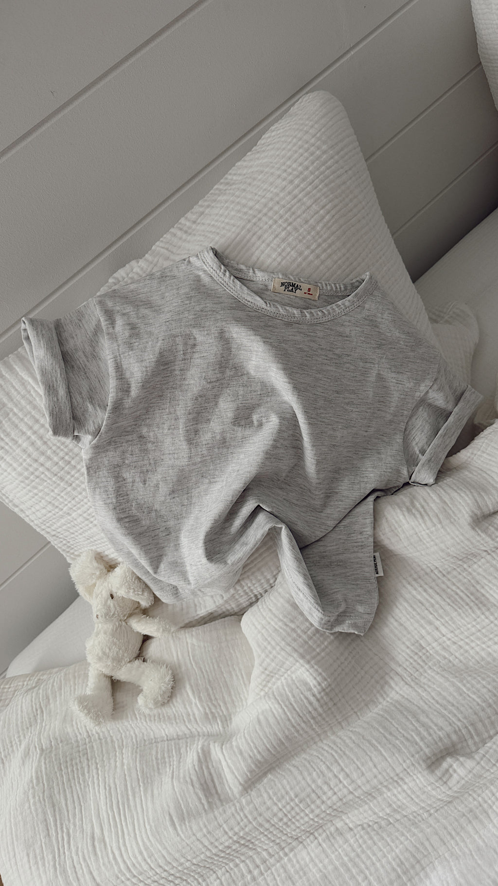 T-shirt Finn - gris clair