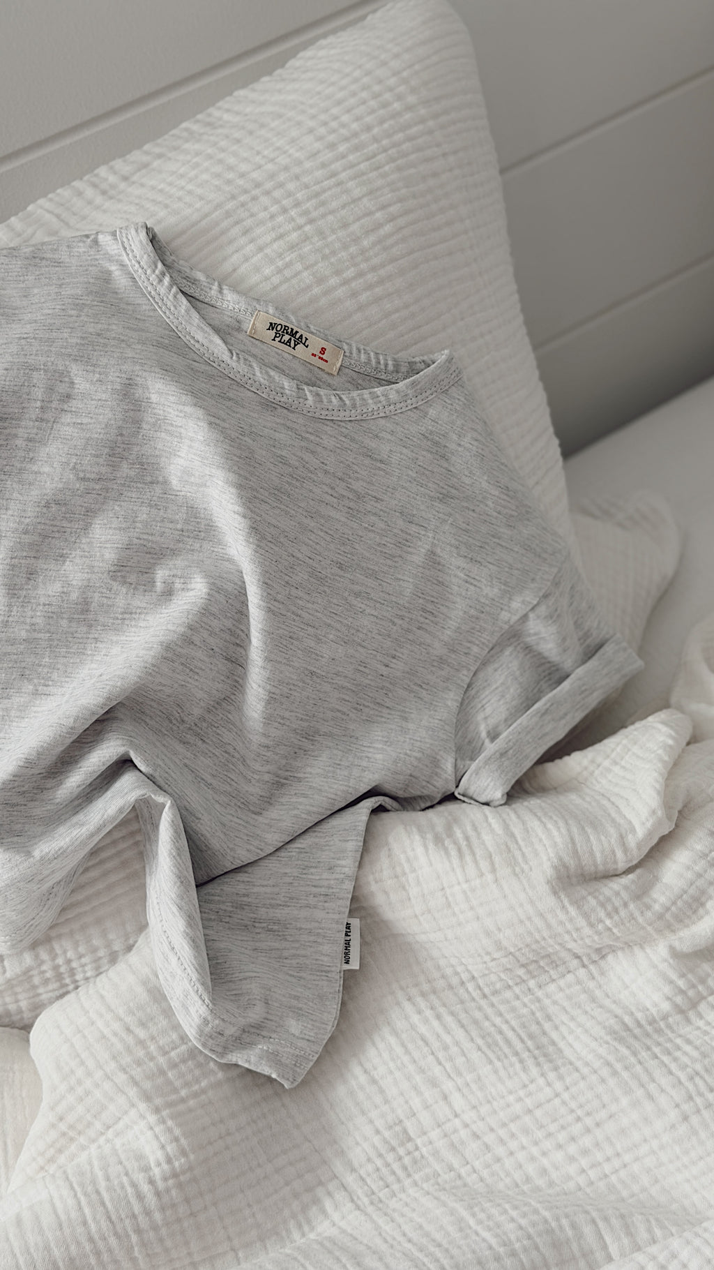 T-shirt Finn - gris clair
