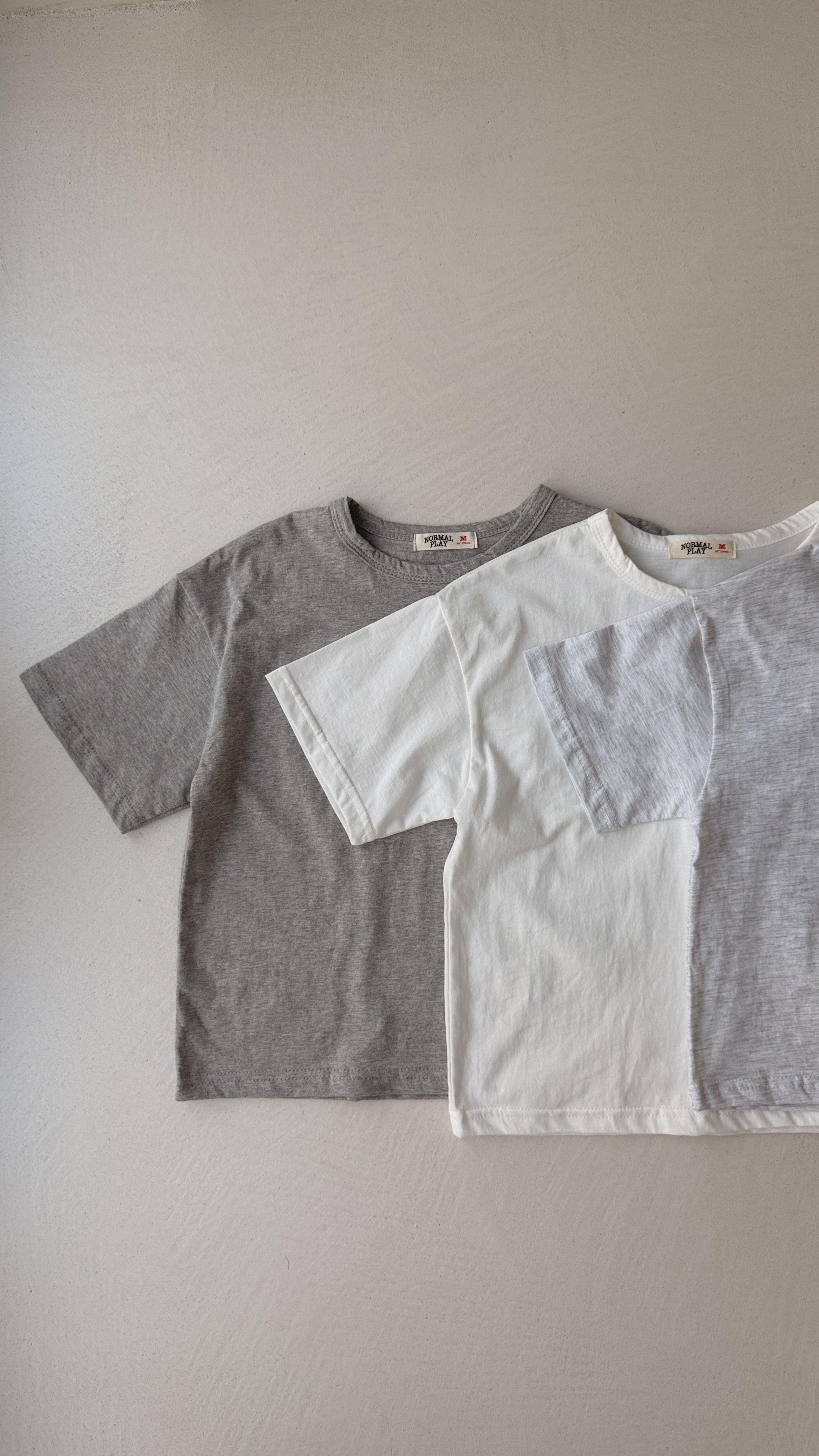 T-shirt Finn - gris moyen