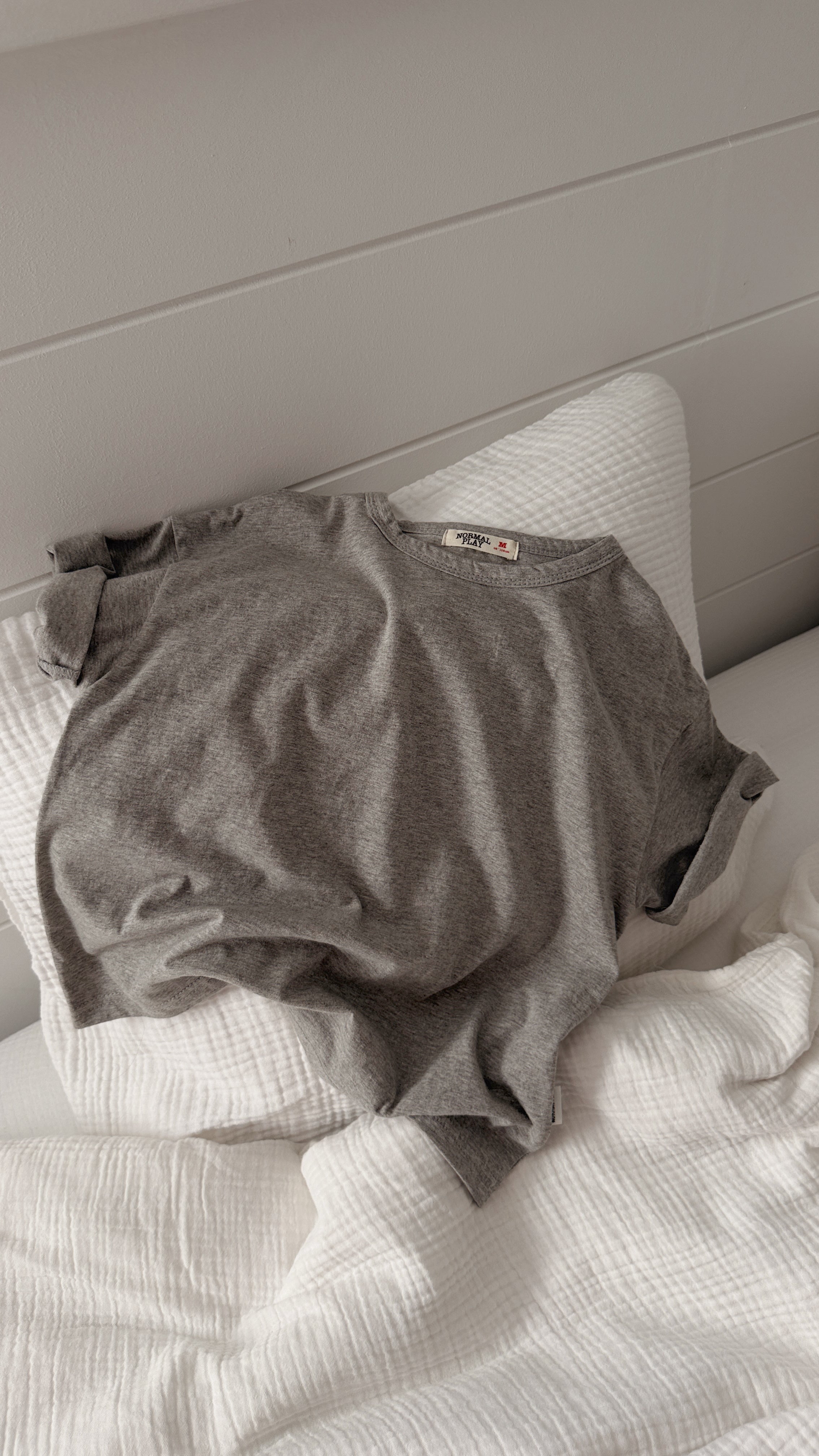 T-shirt Finn - gris moyen