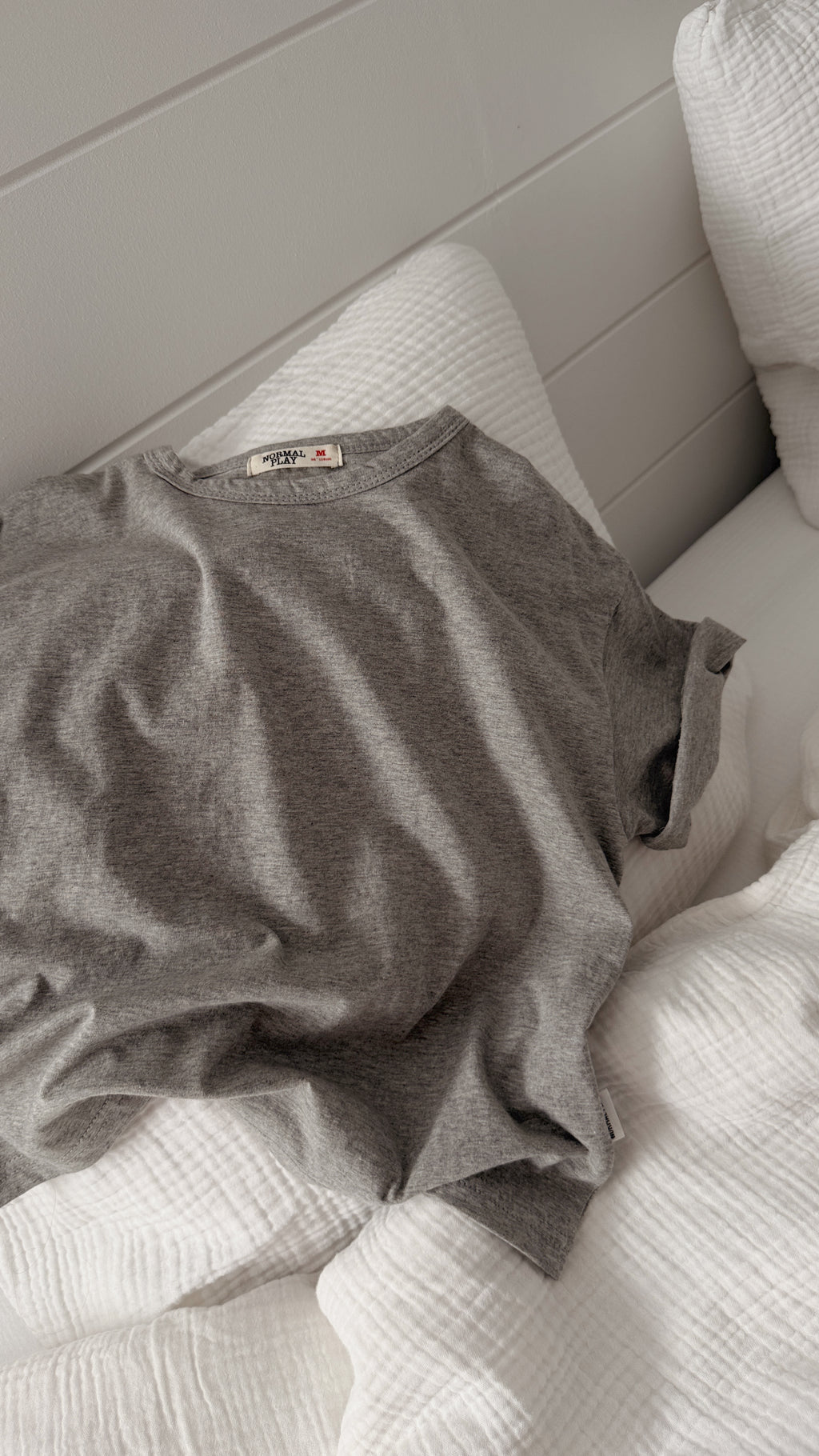 T-shirt Finn - gris moyen