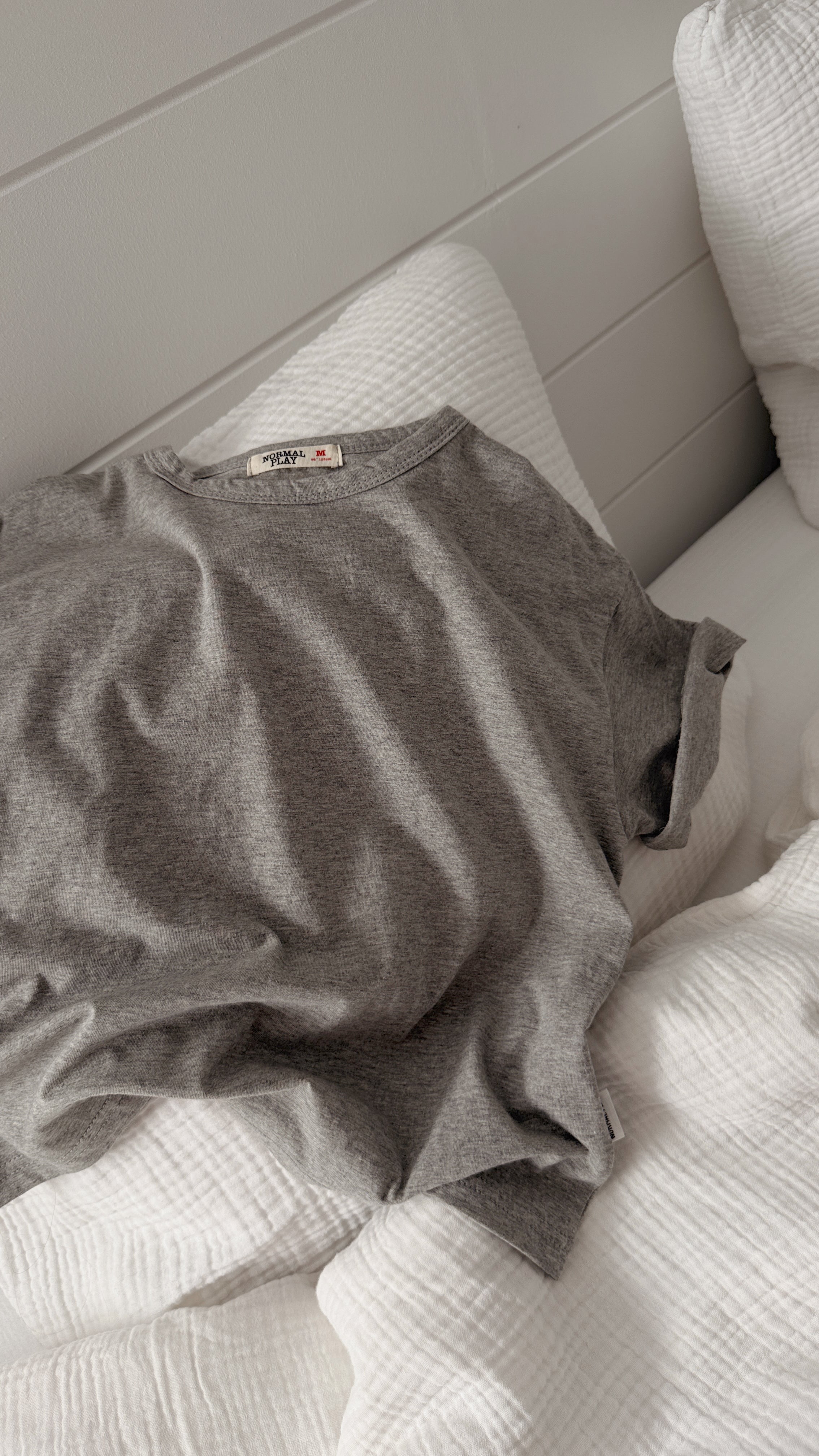 T-shirt Finn - gris moyen
