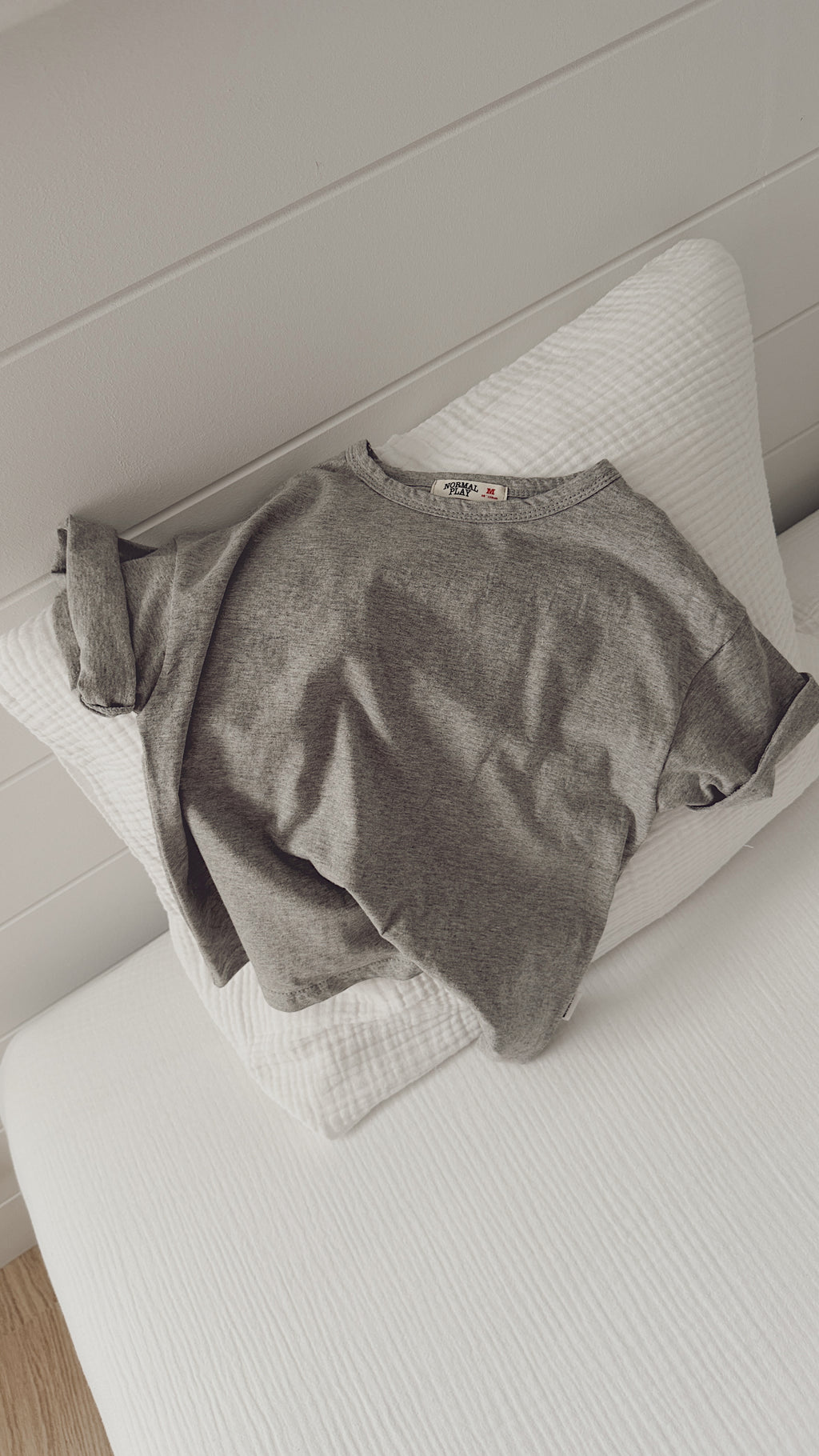 T-shirt Finn - gris moyen