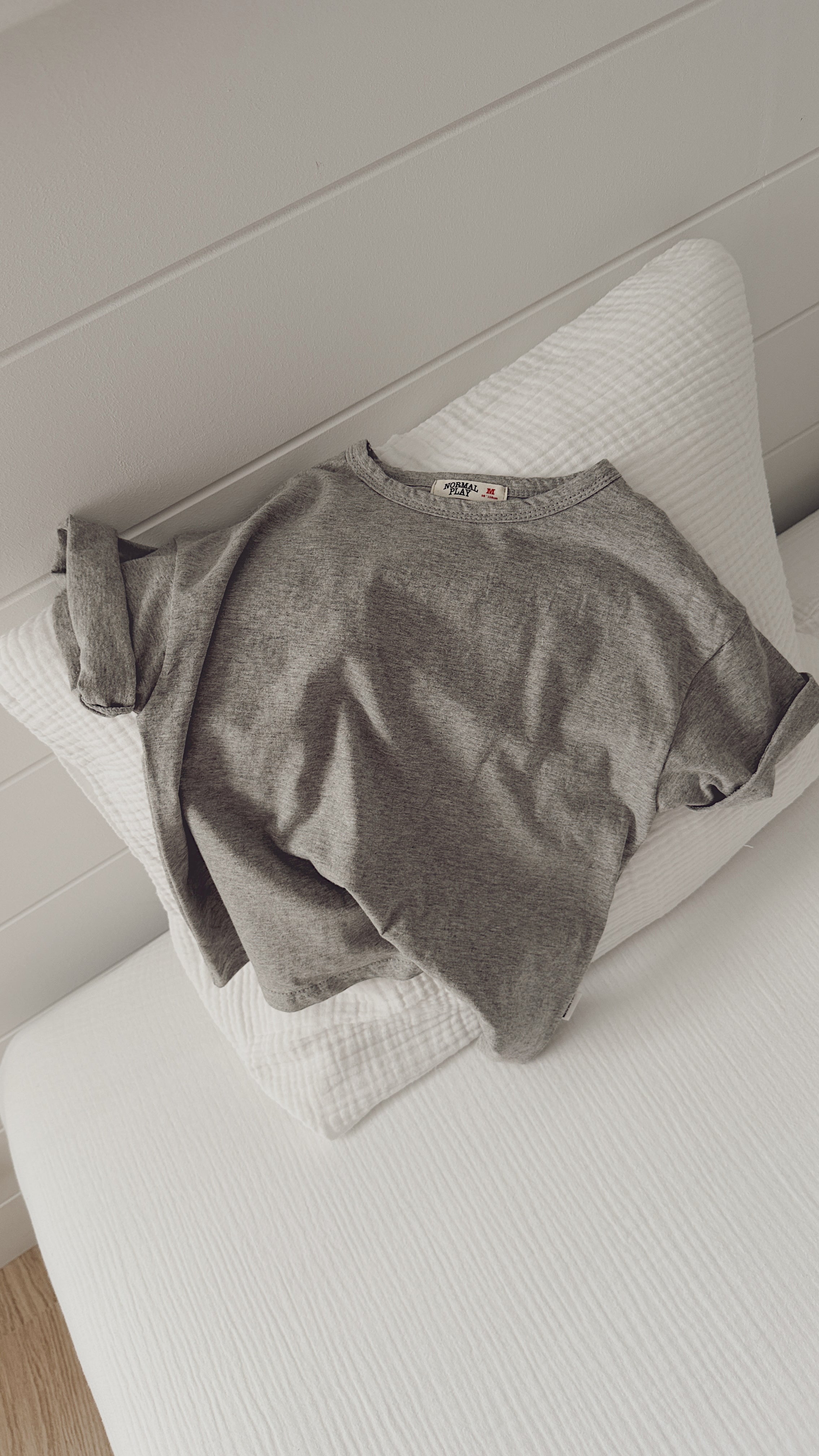 T-shirt Finn - gris moyen