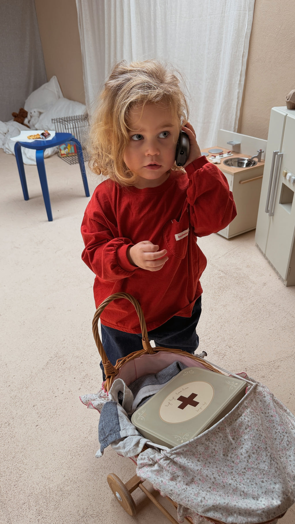 T-shirt Jane - rouge