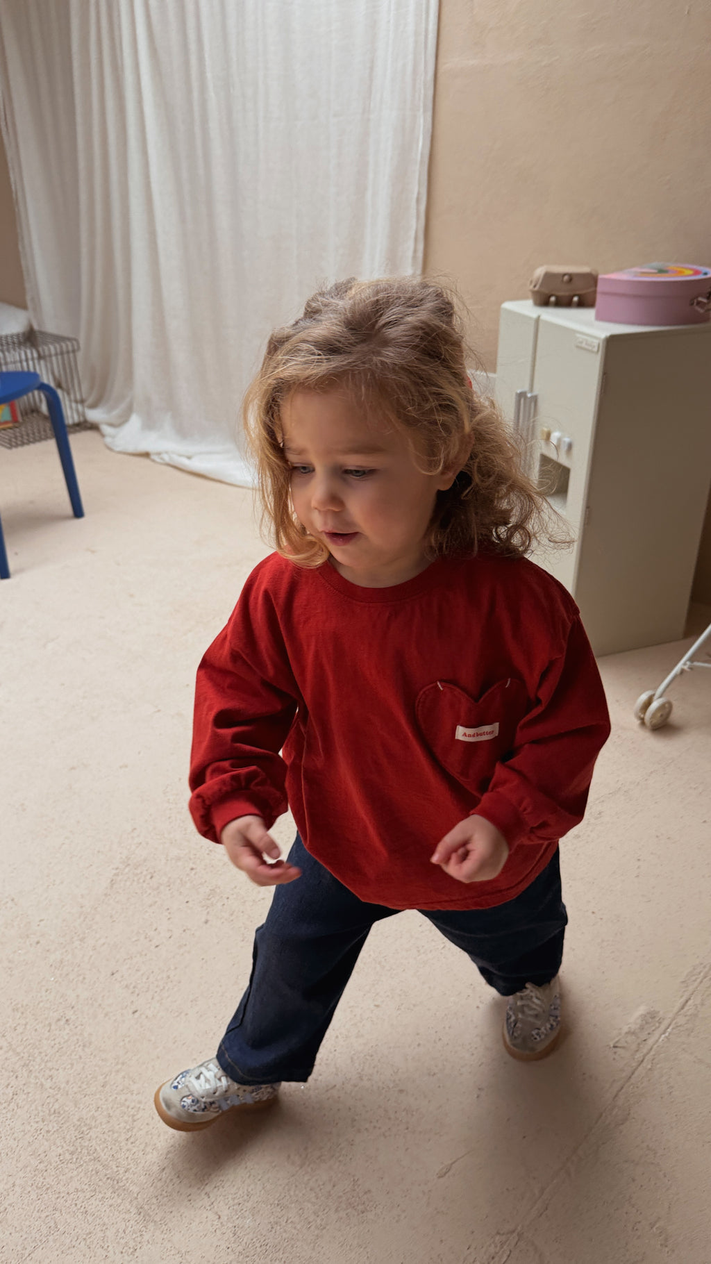 T-shirt Jane - rouge