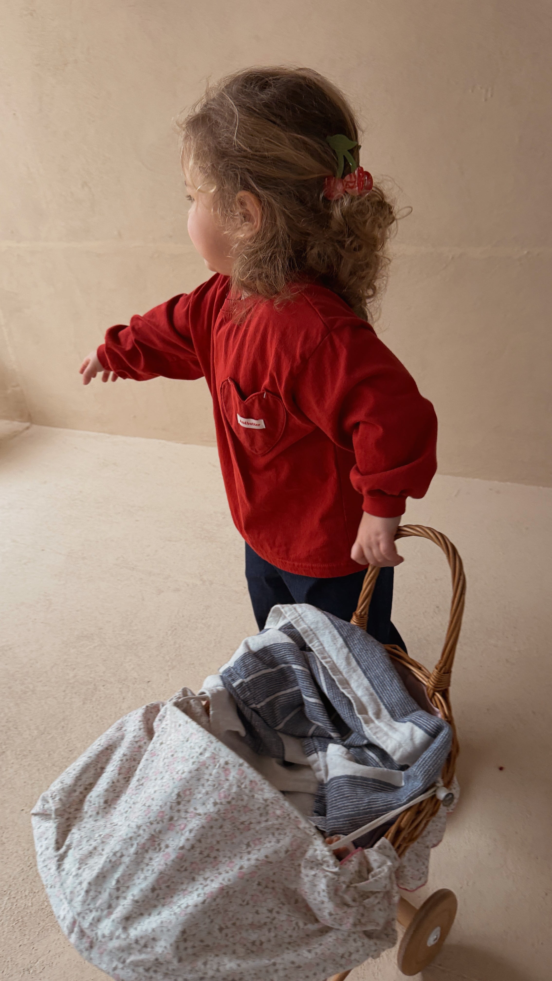 T-shirt Jane - rouge