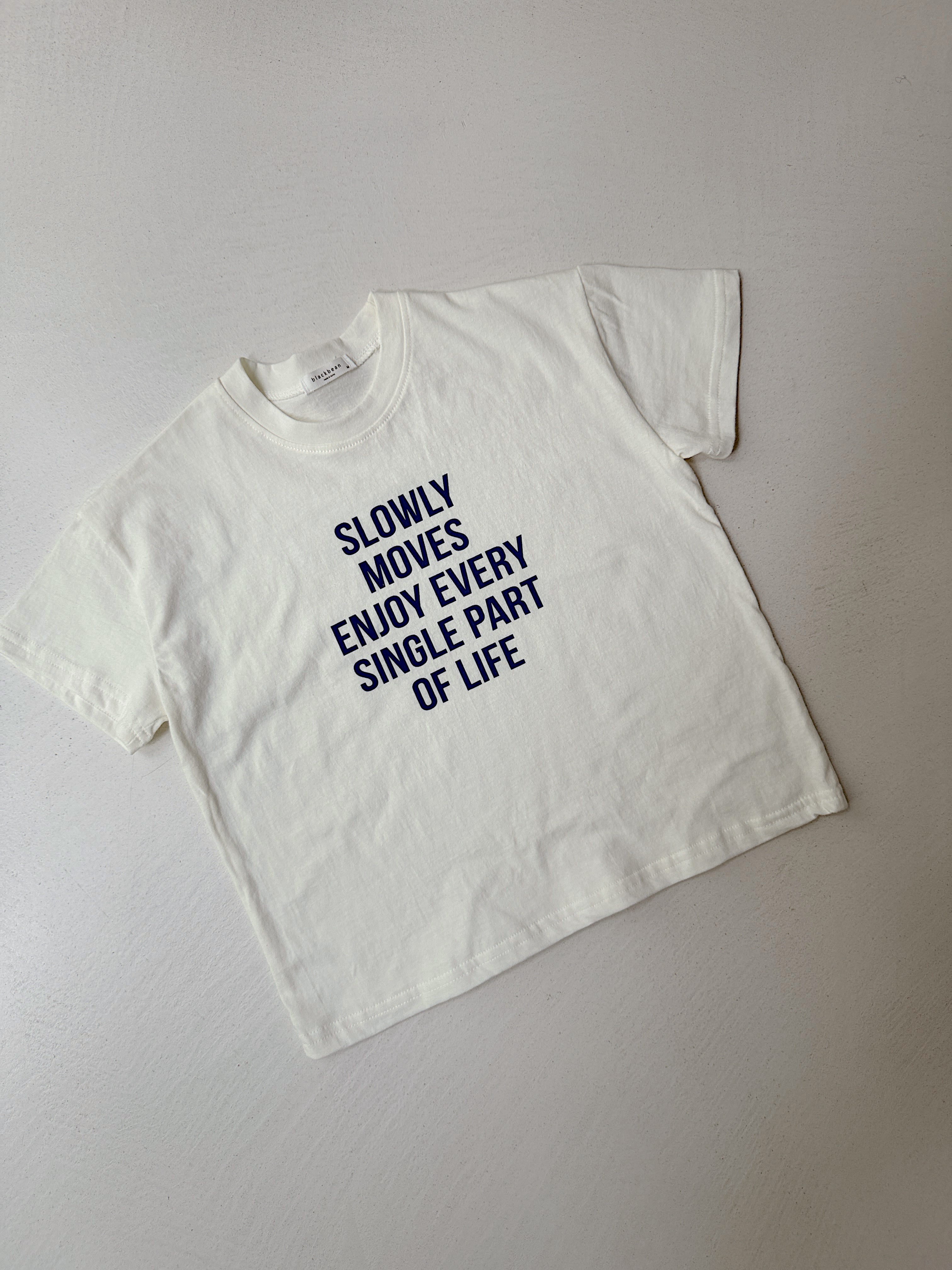 T-shirt Life - écru