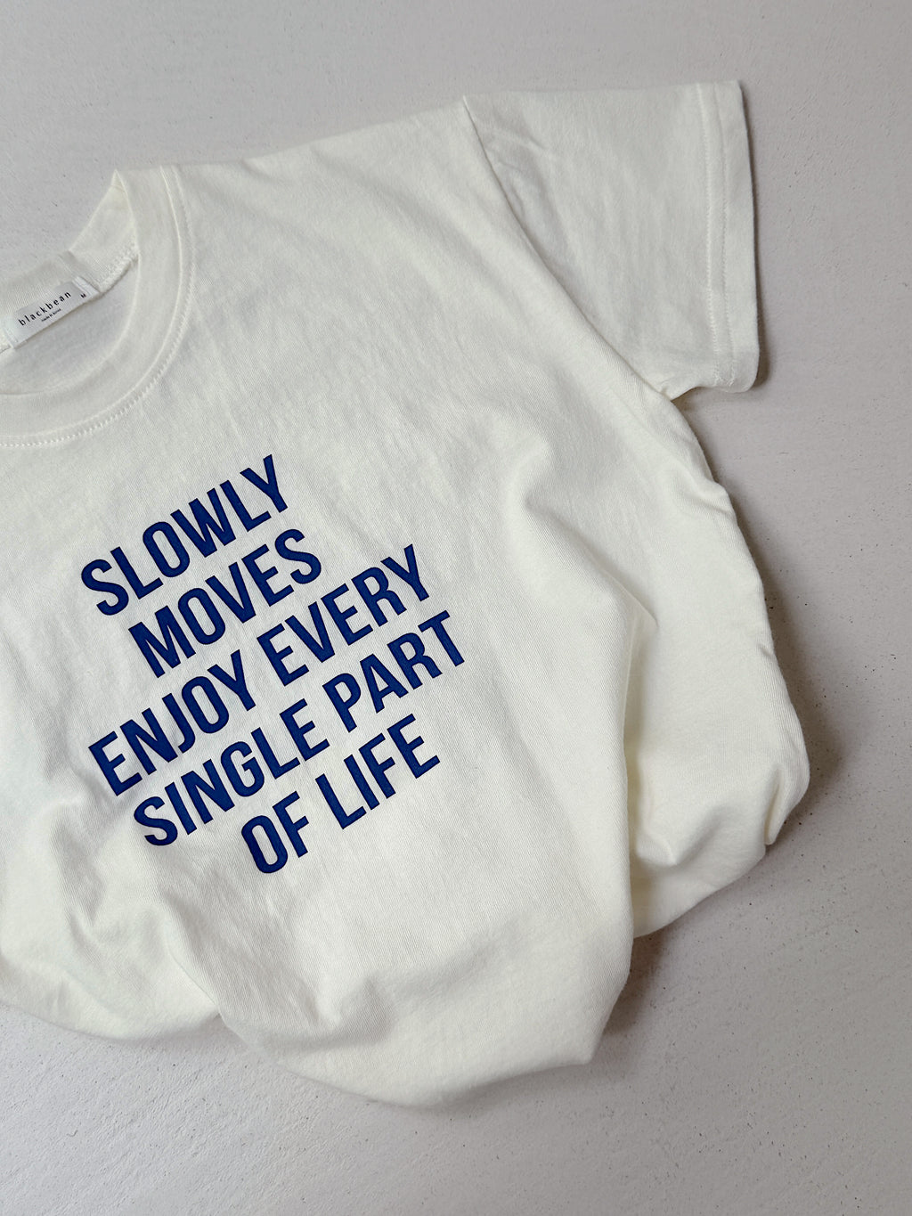 T-shirt Life - écru