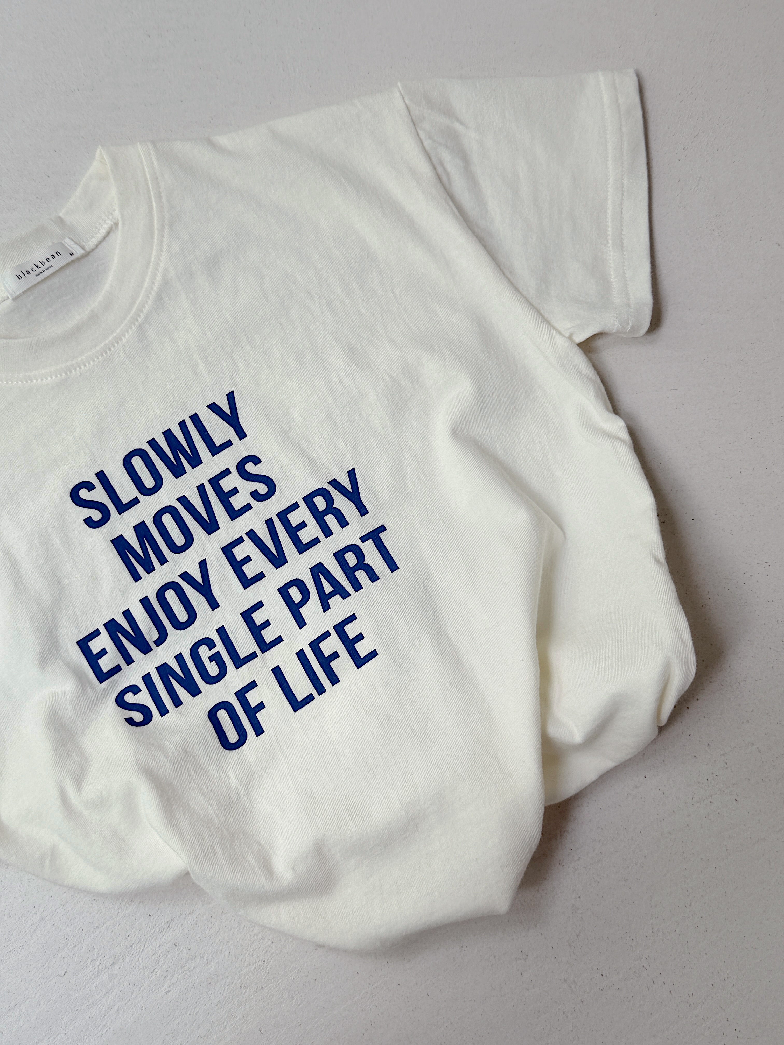 T-shirt Life - écru