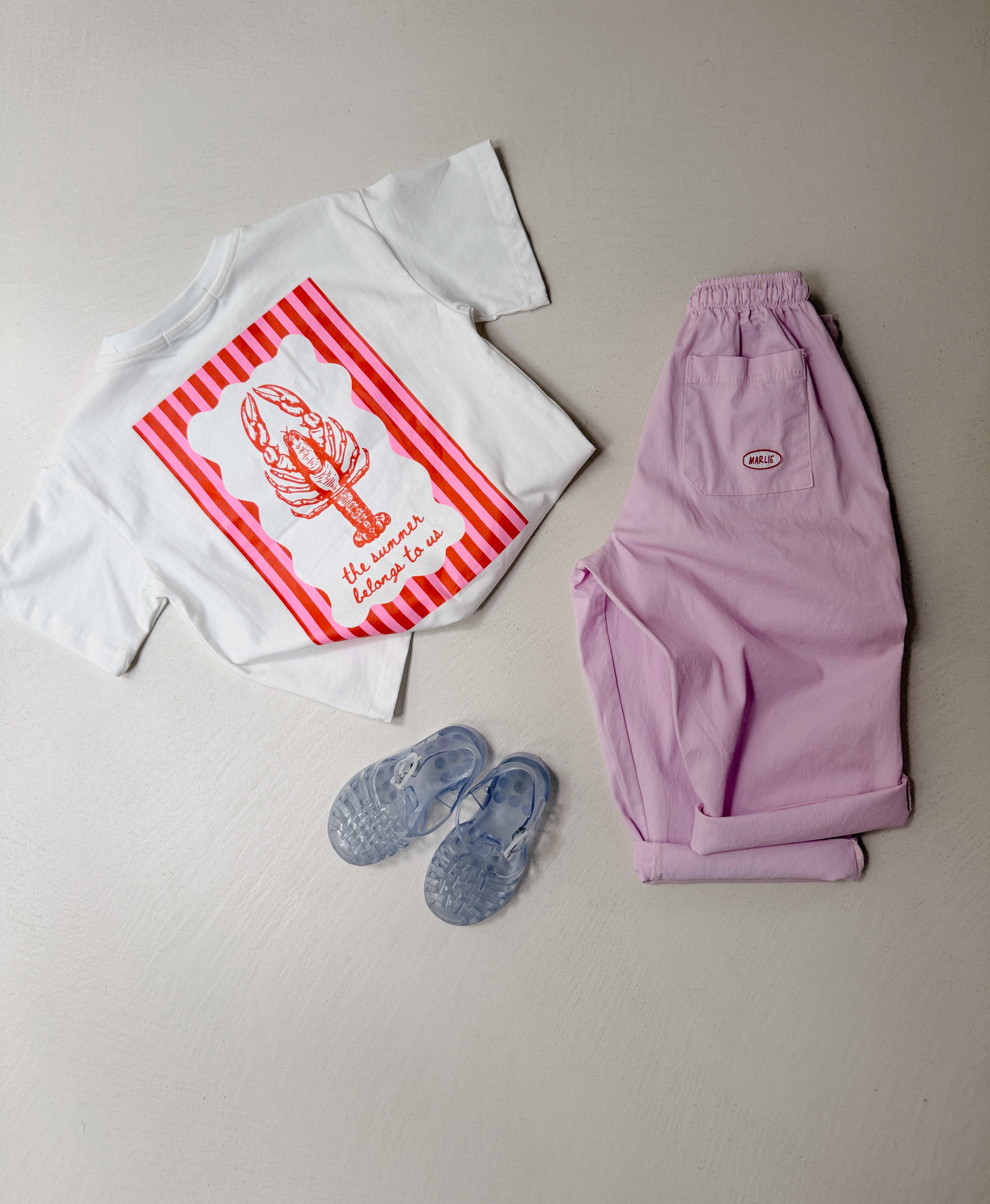 T-shirt Lobster - écru