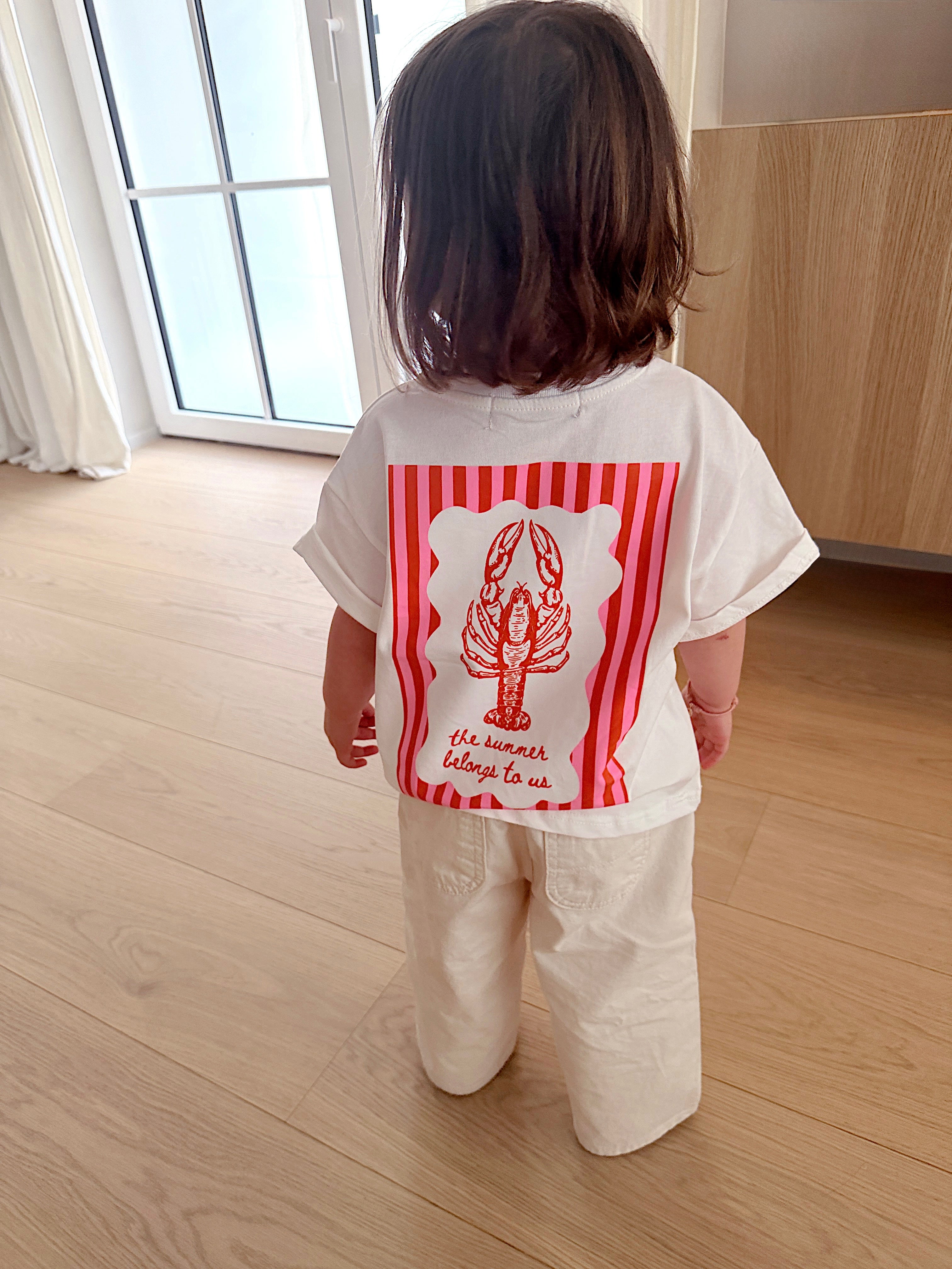 T-shirt Lobster - écru