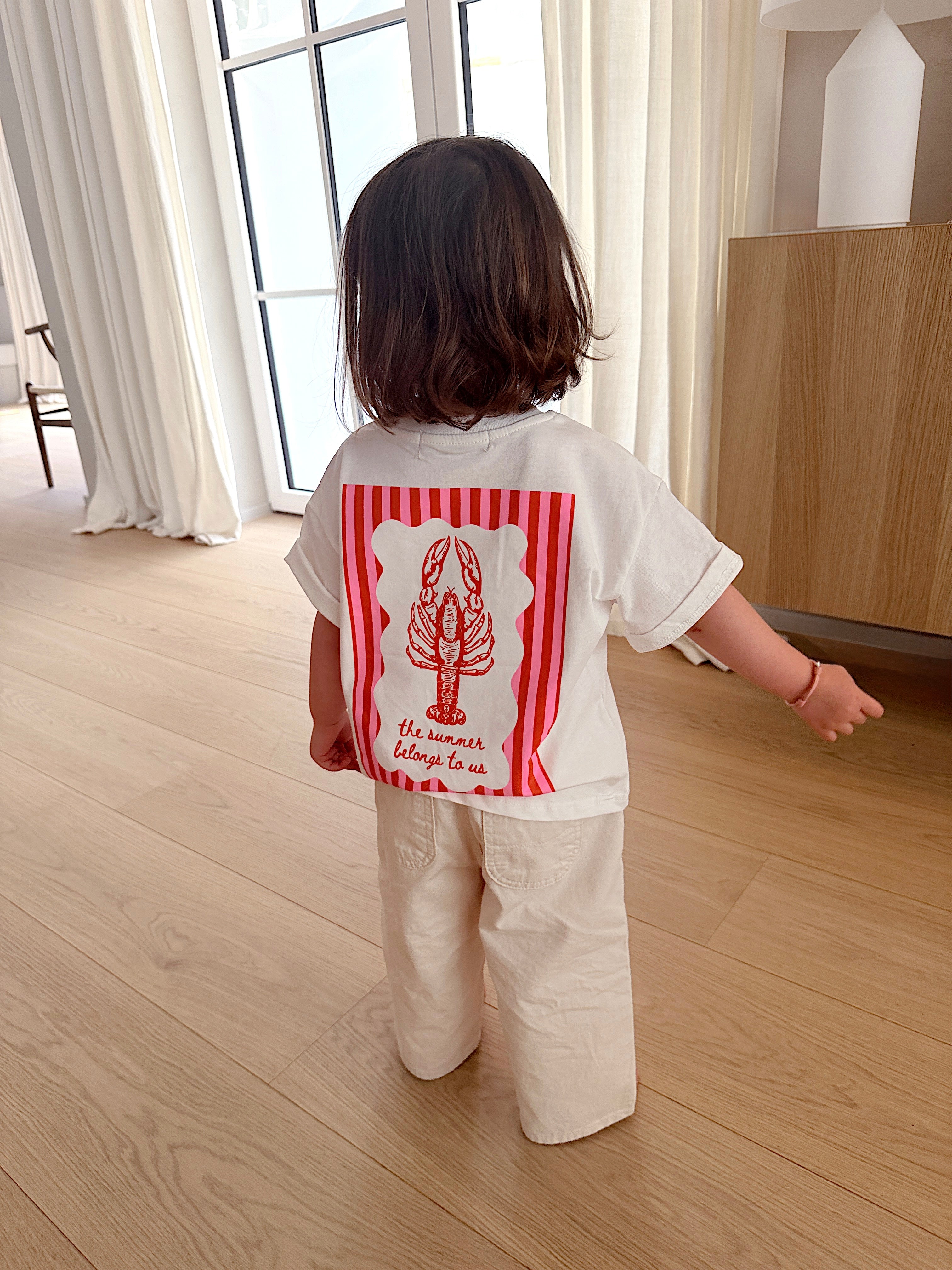 T-shirt Lobster - écru