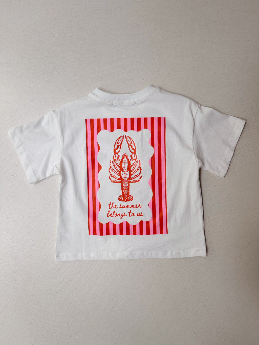 T-shirt Lobster - écru