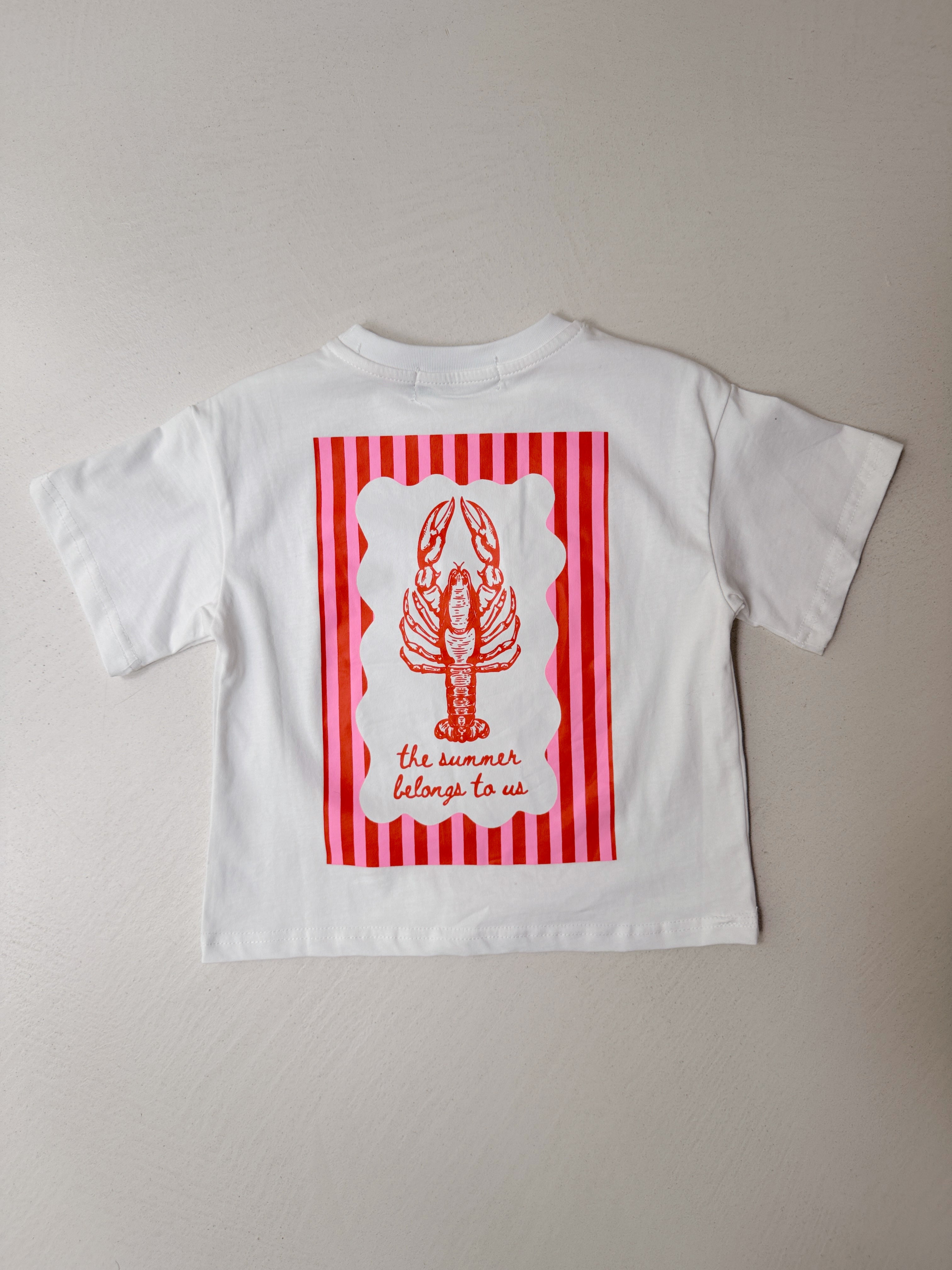 T-shirt Lobster - écru