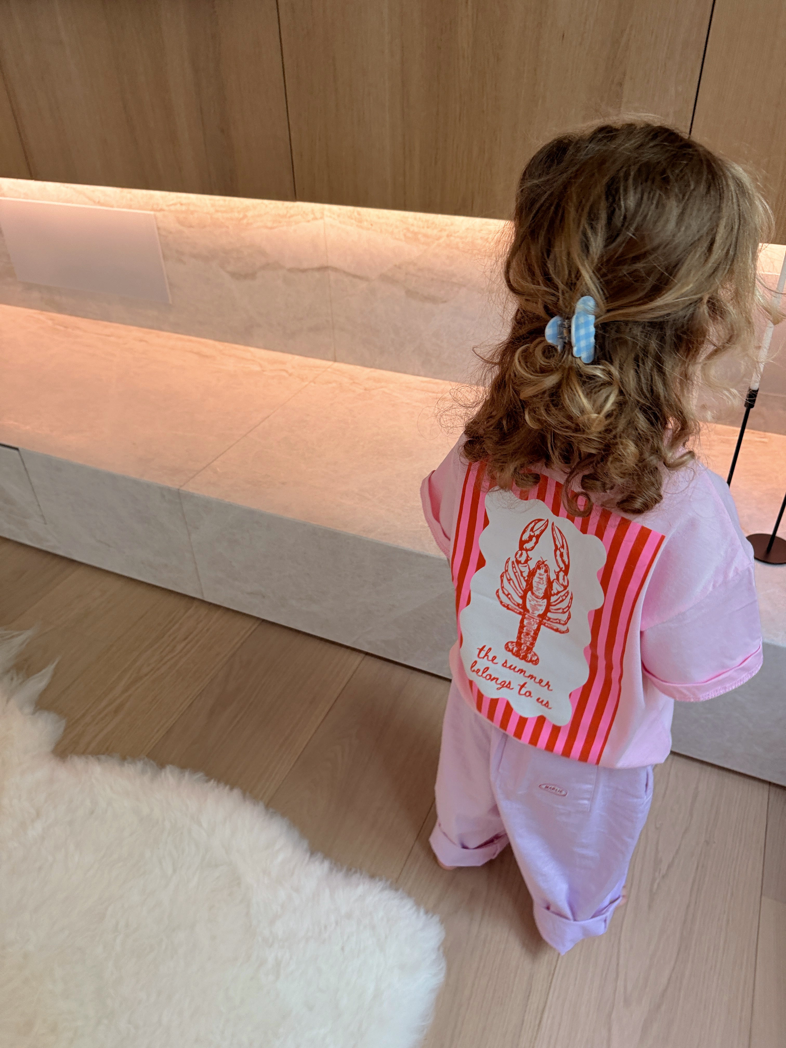 T-shirt Lobster - rose